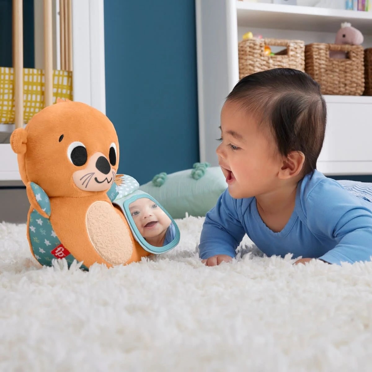 6 Fisher-Price 2-in-1 Rockin' Tummy Time Otter, 6 of 6