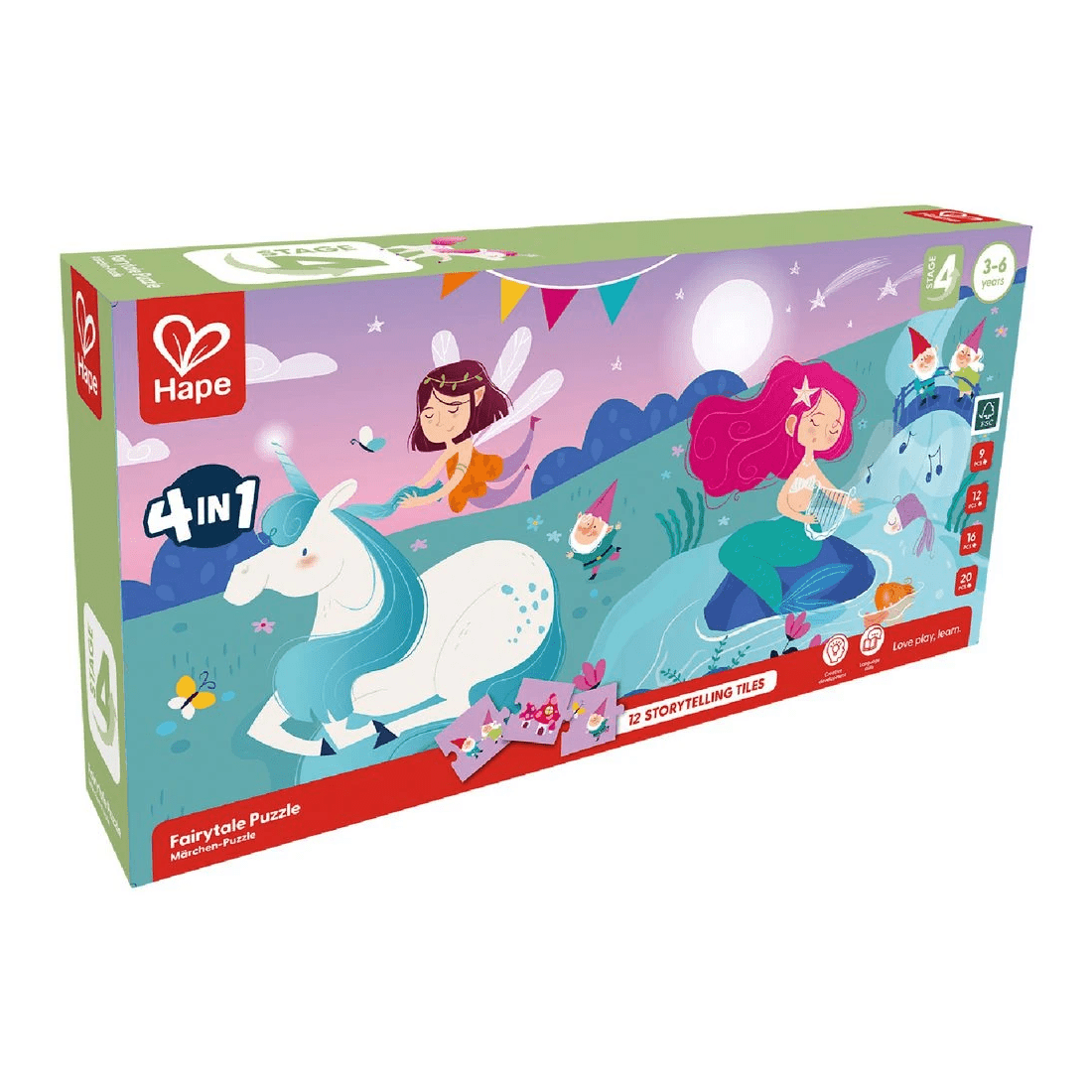1 Hape Fairytale Puzzle Set, 1 of 7