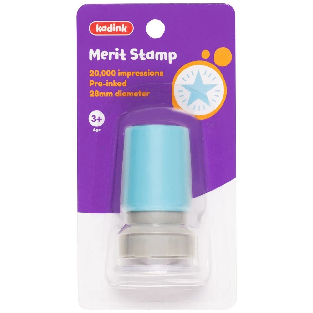 1 Kadink Merit Stamp Blue Star, 1 of 3
