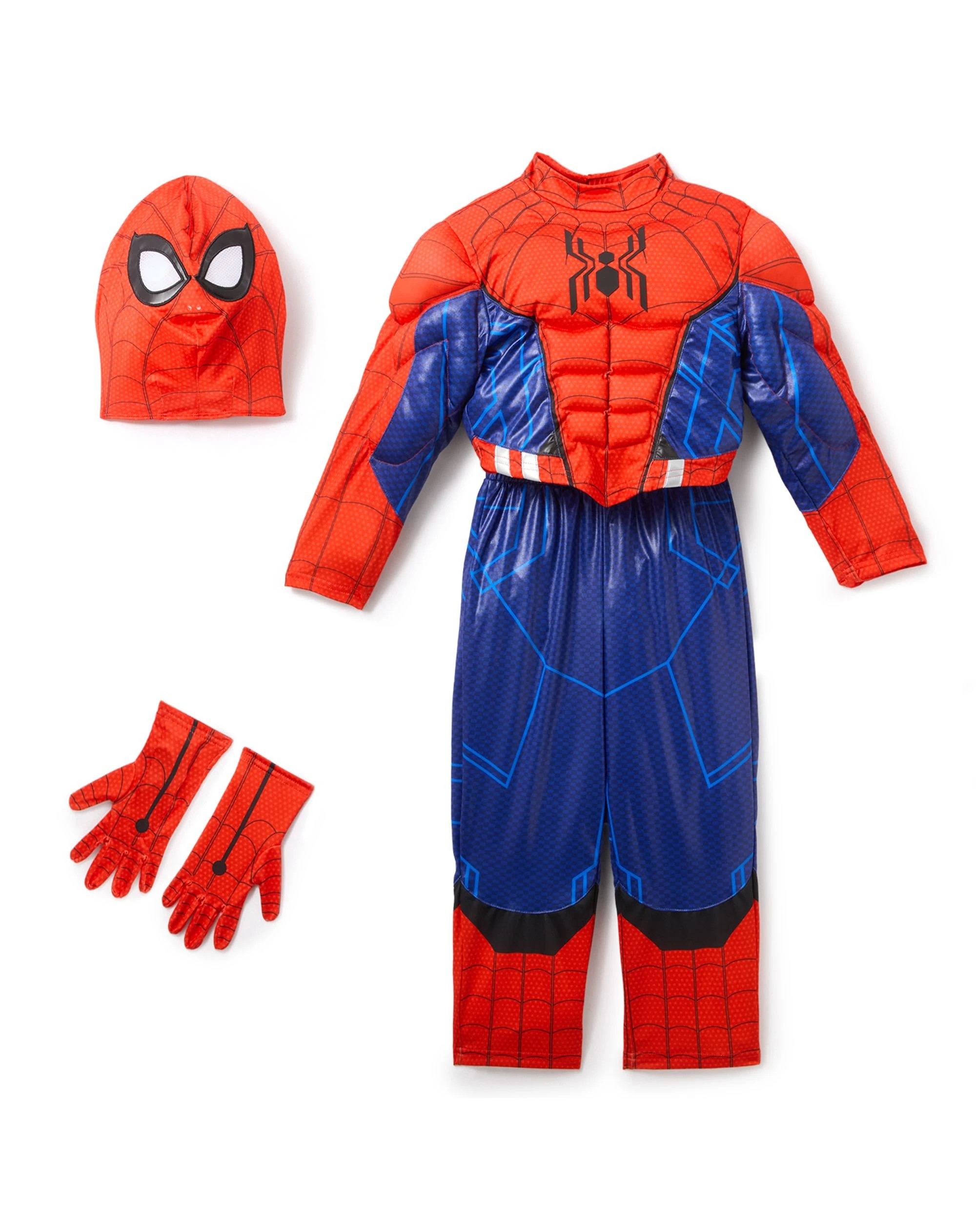 1 Disney Spiderman Costume
 - Red, 1 of 5
