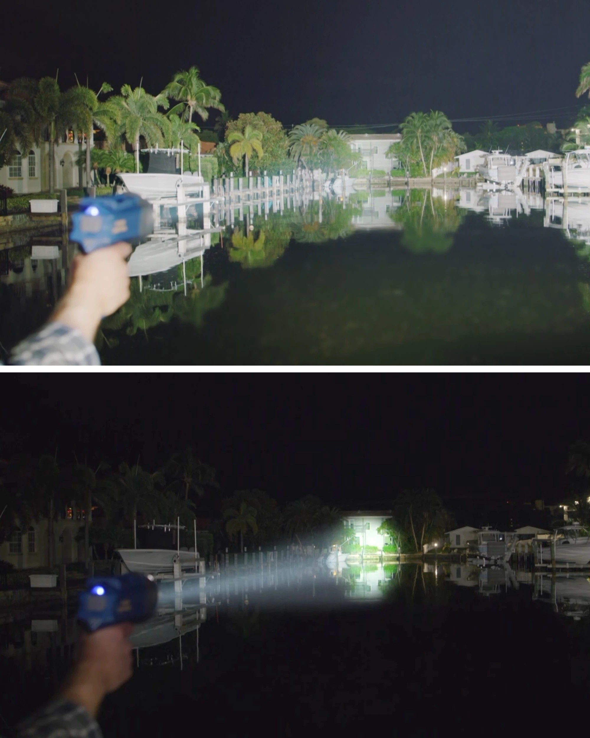 4 Star Patrol Mega-Bright Rechargeable Spotlight Flashlight and Floodlight, 4 of 8