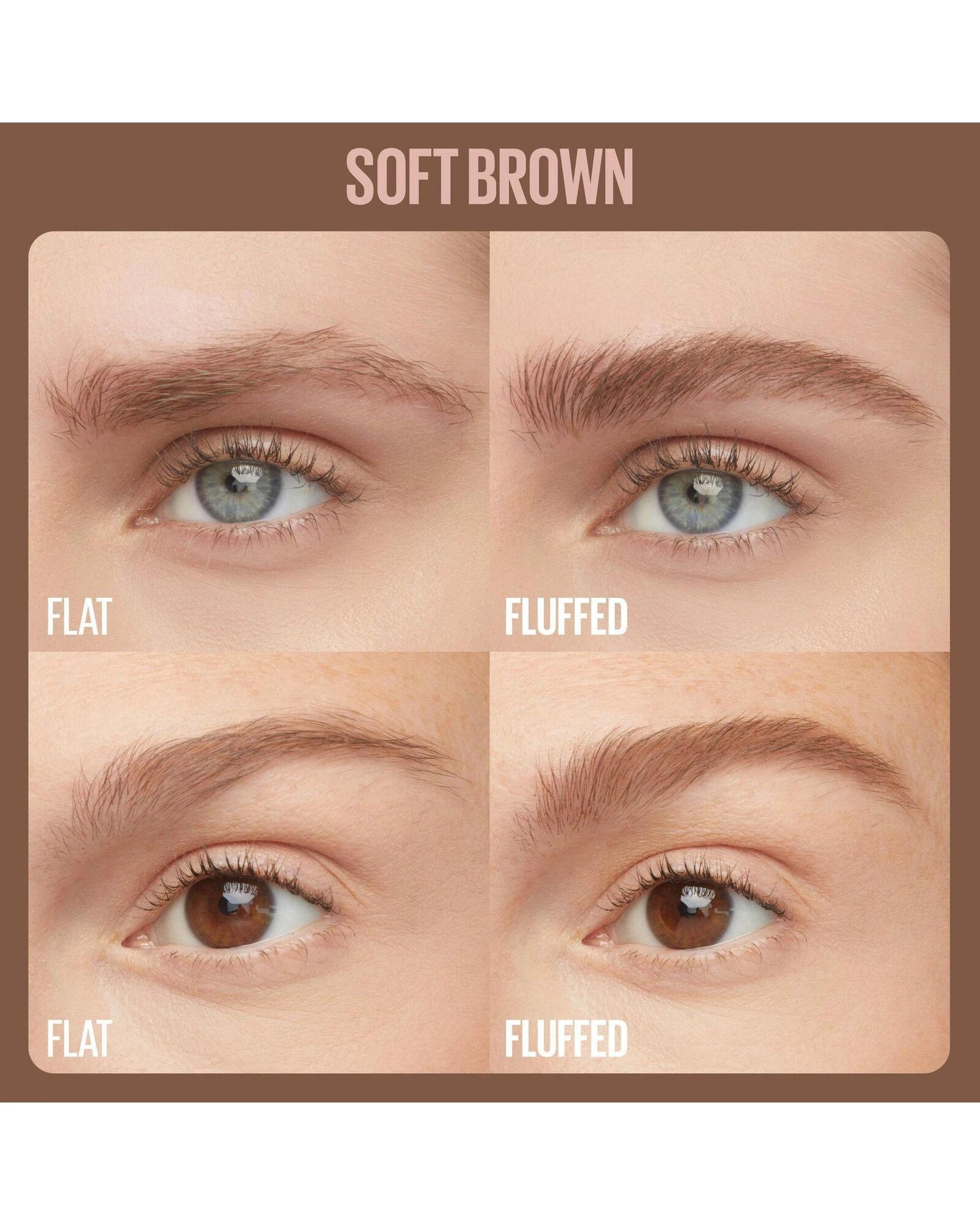 4 Maybelline Super Fluff Brow Mousse 5mL - 255 Soft Brown - Brown, 4 of 9