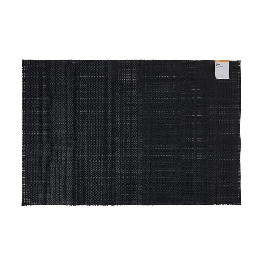4 Black Weave Placemat, 4 of 4