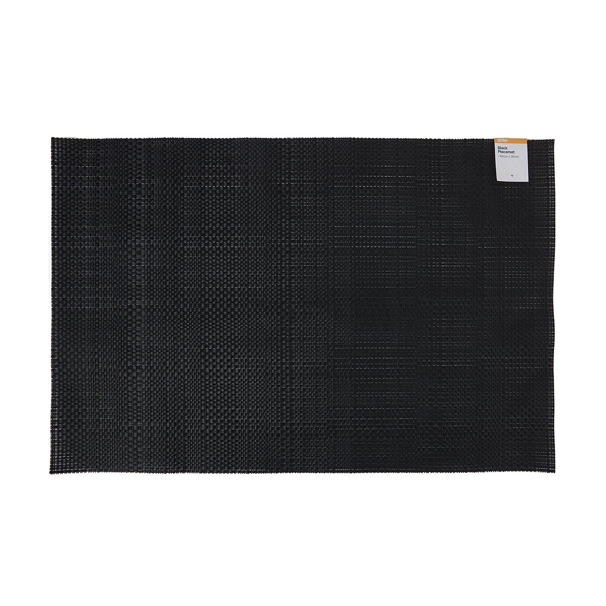 4 Black Weave Placemat, 4 of 4