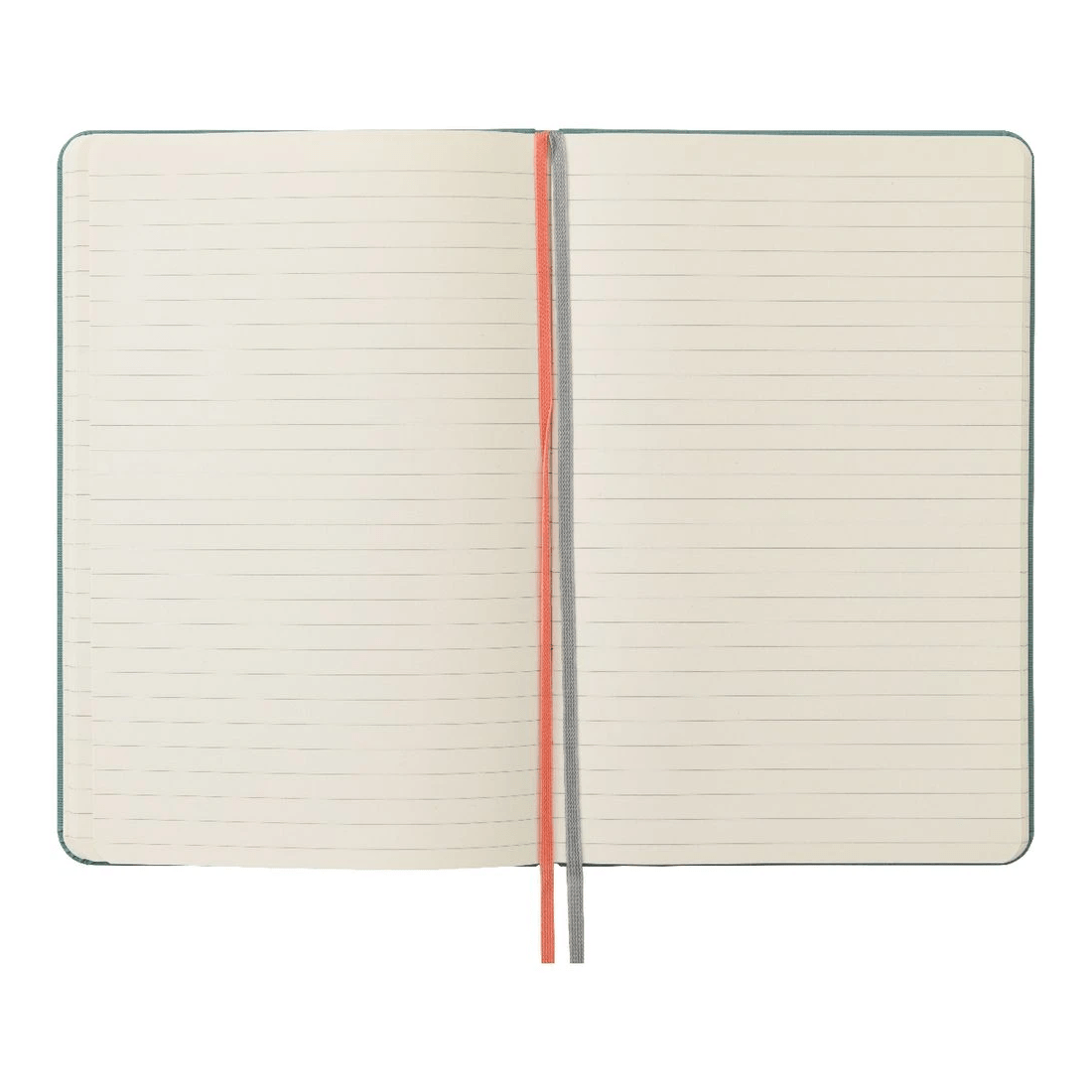 4 Modena A5 Linen Ruled Notebook Teal, 4 of 5