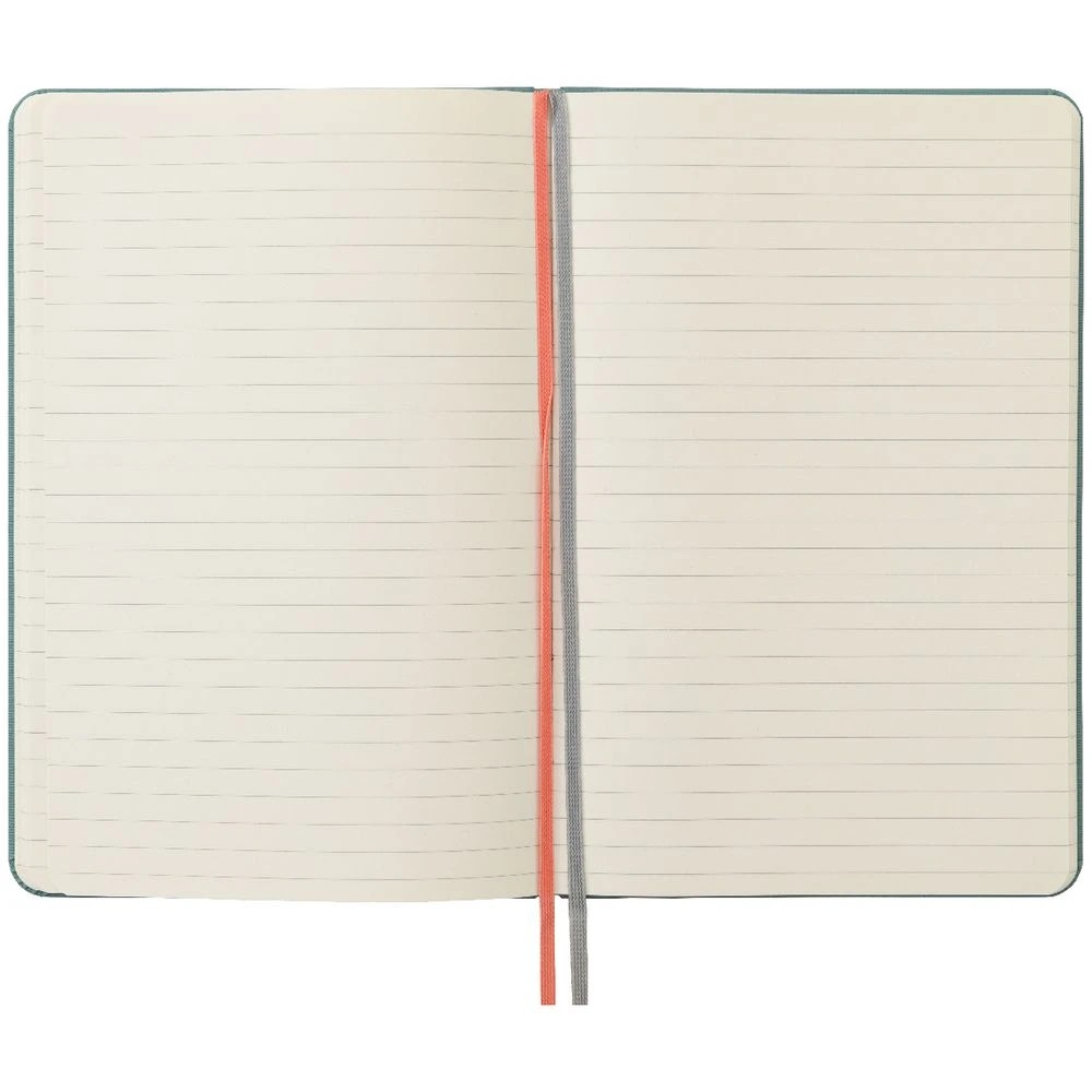 4 Modena A5 Linen Ruled Notebook Teal, 4 of 5
