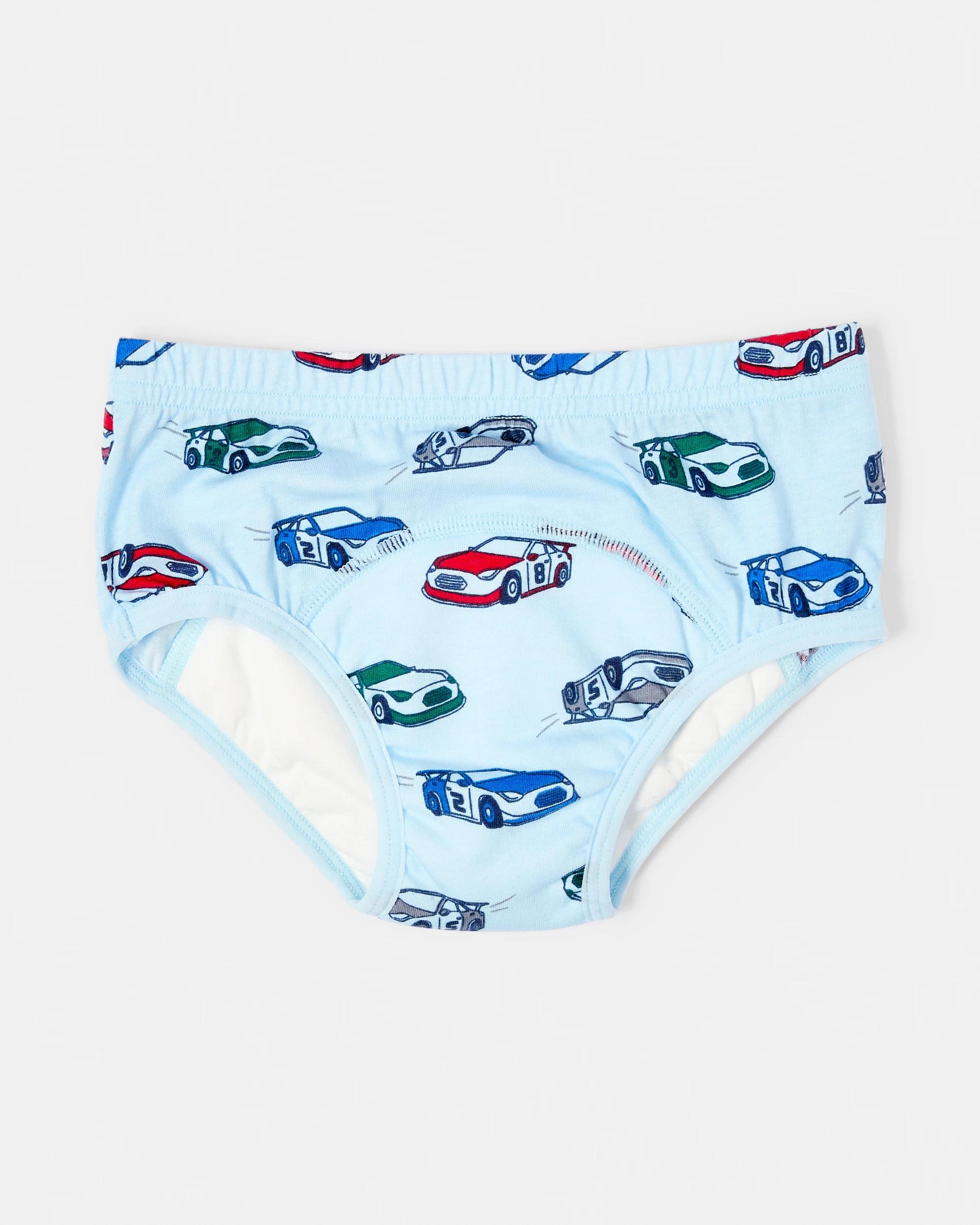 6 5 Pack Training Undies Blu Cars, 6 of 7
