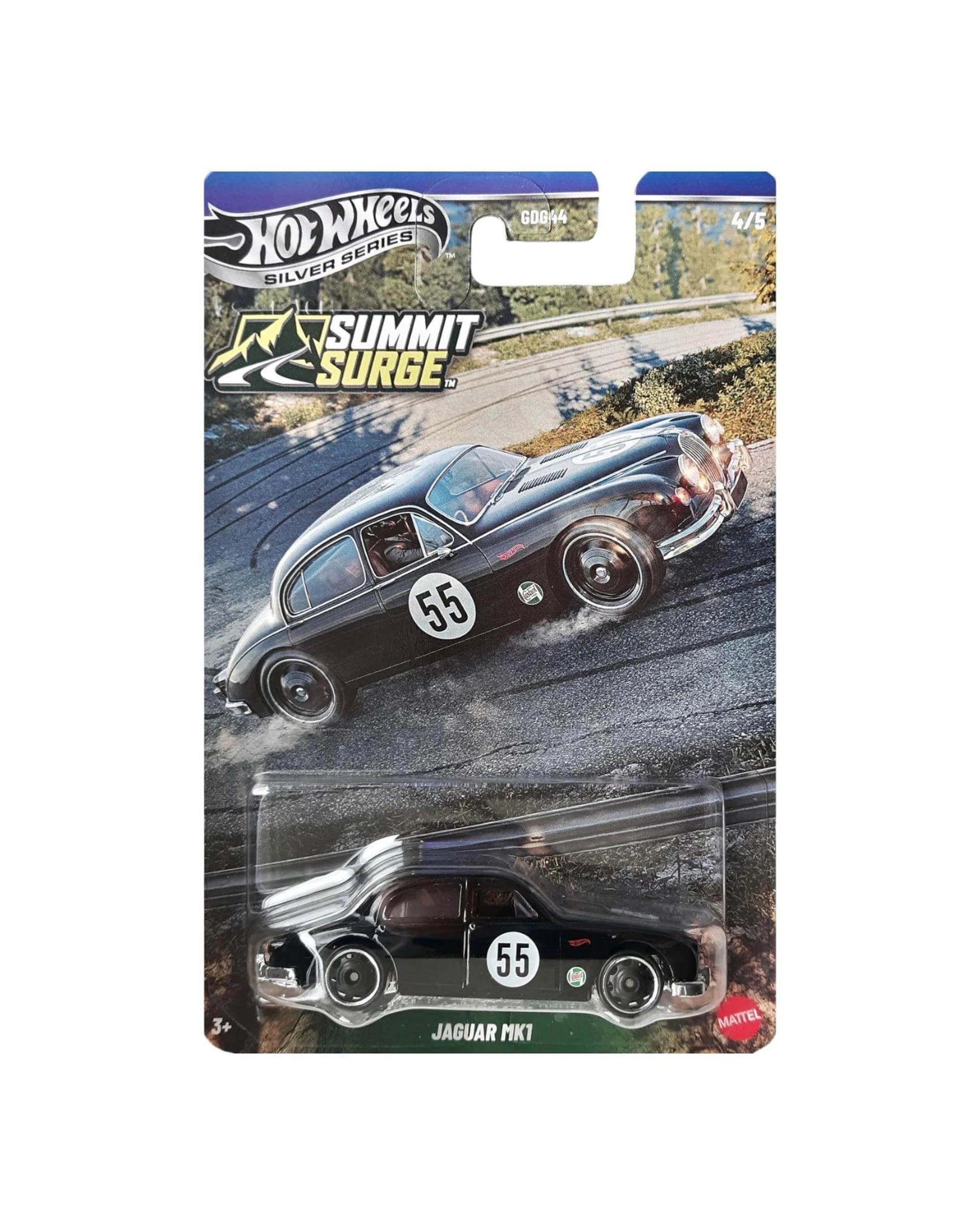 1 Hot Wheels Silver Series Summit Surge Jaguar Mk1 Diecast Vehicle, 1 of 3