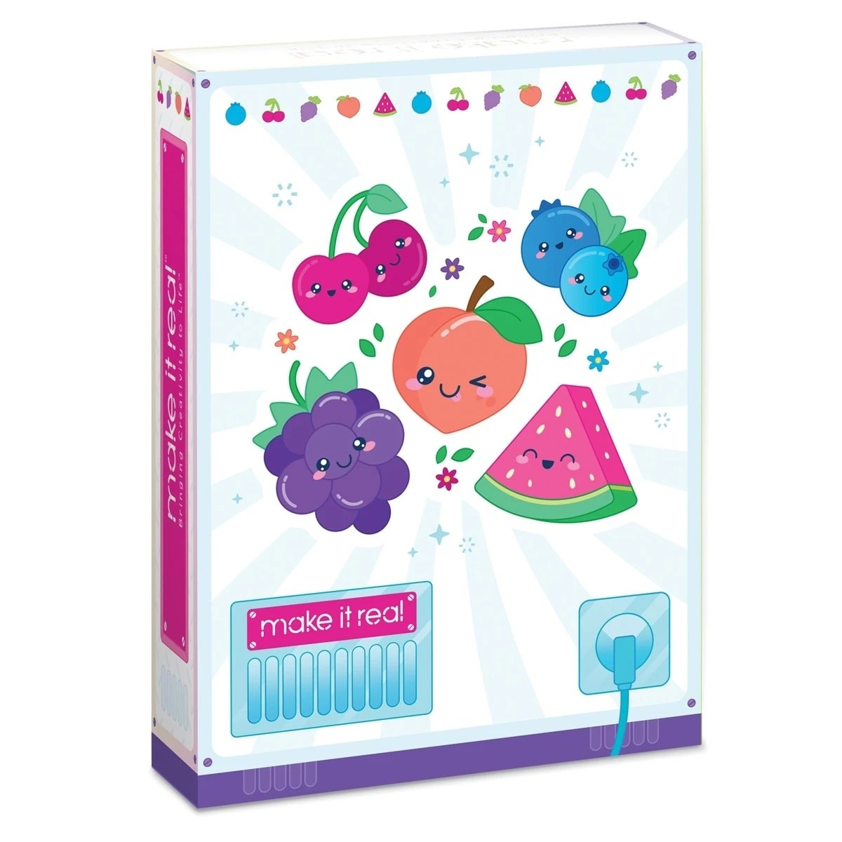 8 8 Piece Make It Real Fruity Beauty Cosmetics Vending Machine Set, 8 of 9