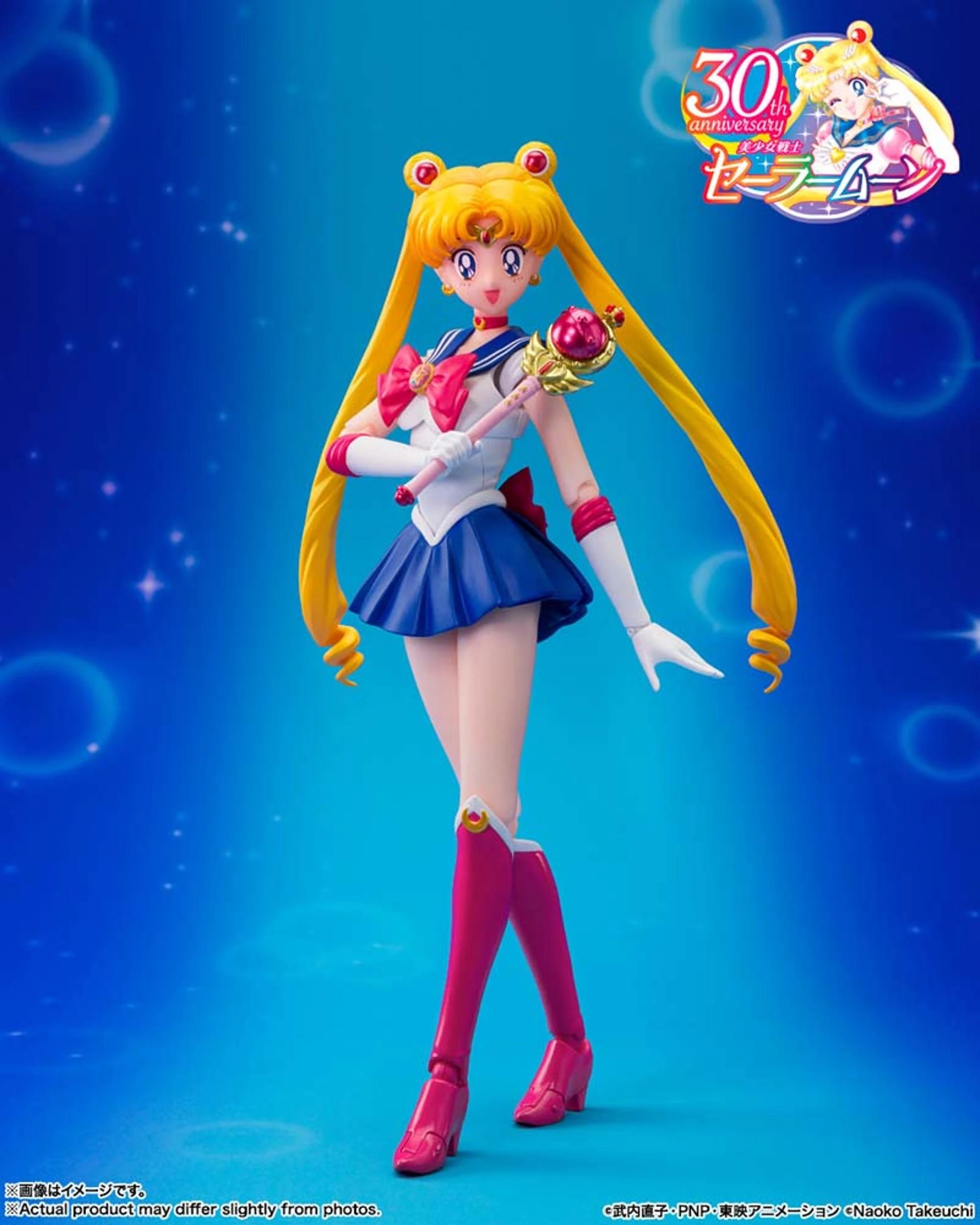 3 Bandai Tamashii Nations S.H.Figuarts Sailor Moon Crystal Star Compaction Edition Figure, 3 of 10