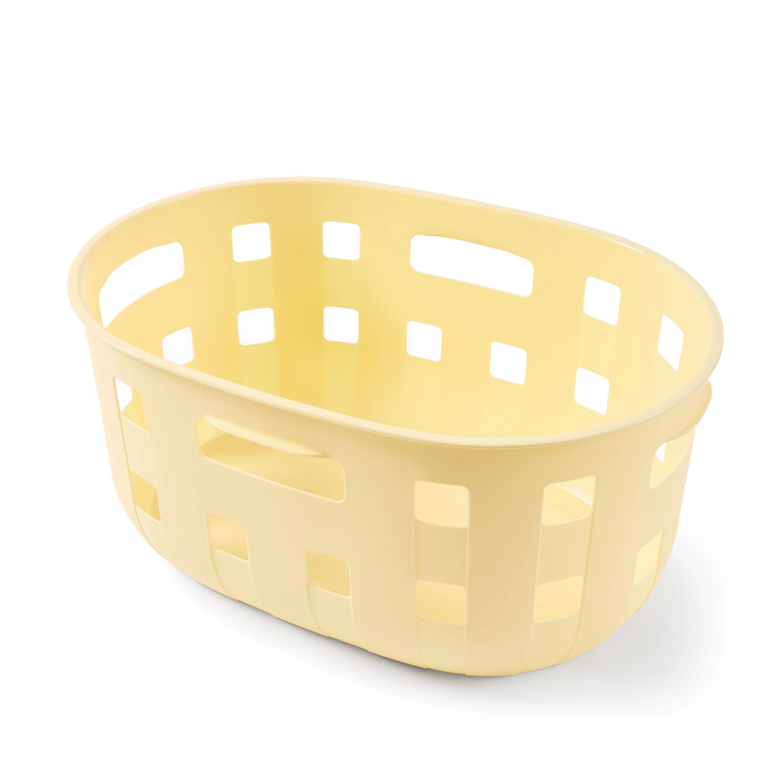 3 Trellis Laundry Basket - Butter, 3 of 7
