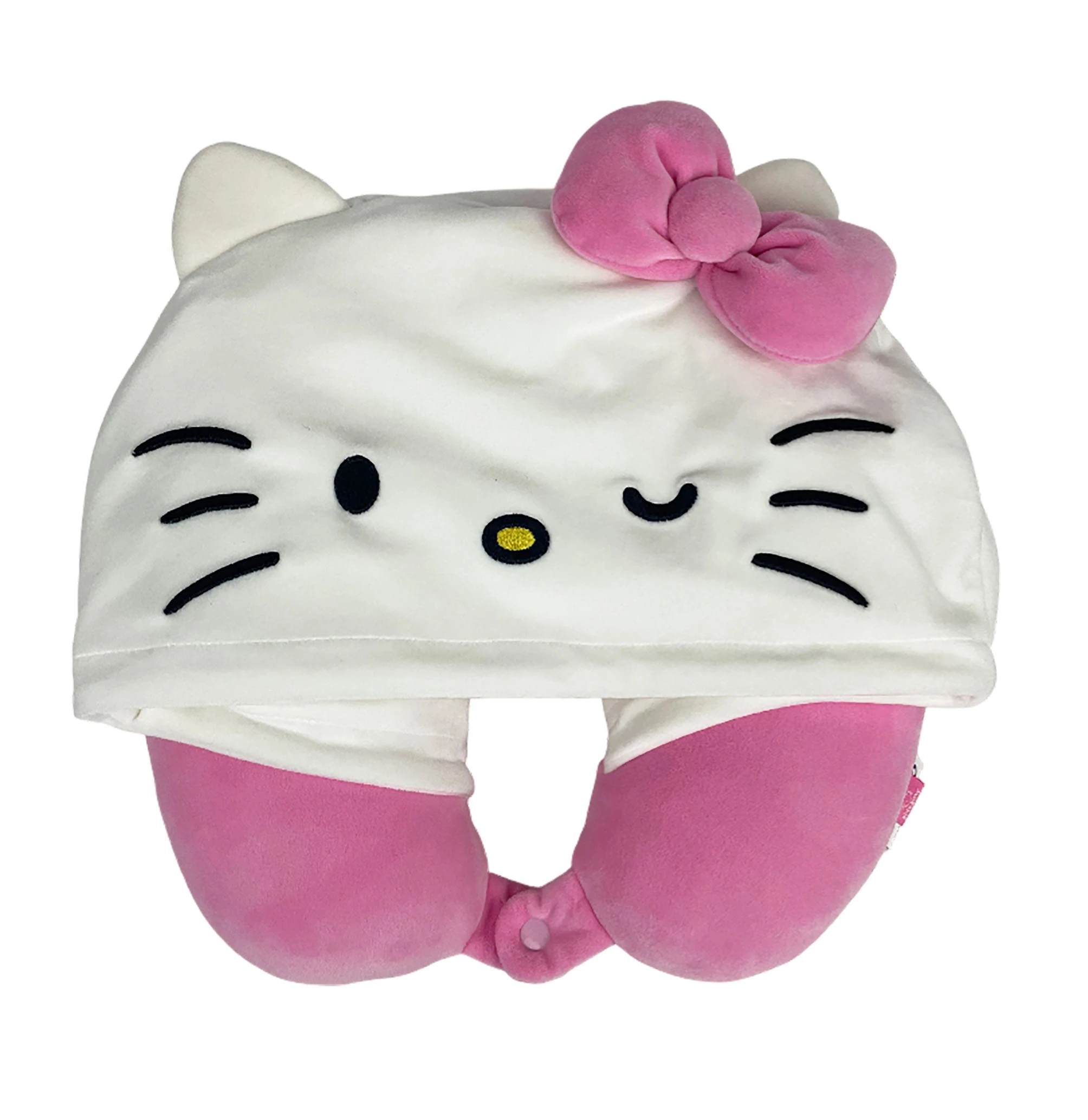 1 Hello Kitty Hooded Travel Pillow, 1 of 2