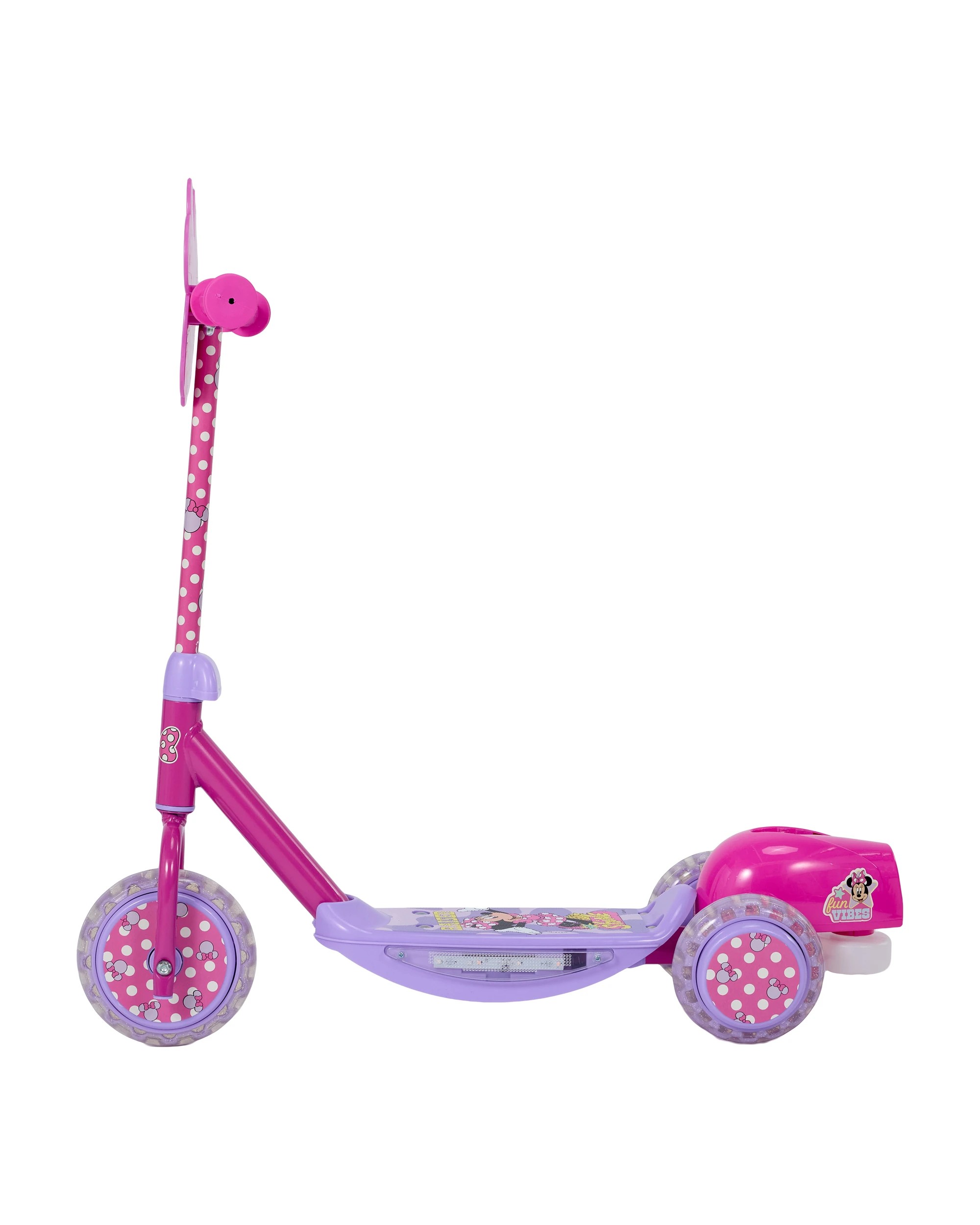 Disney Minnie Mouse Light Up Bubble Scooter - Kmart
