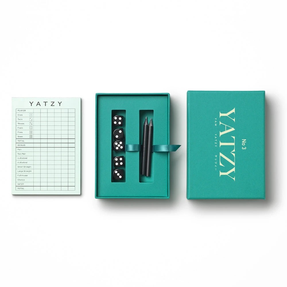 2 Printworks Classic Yatzy-Teal - Blue, 2 of 4