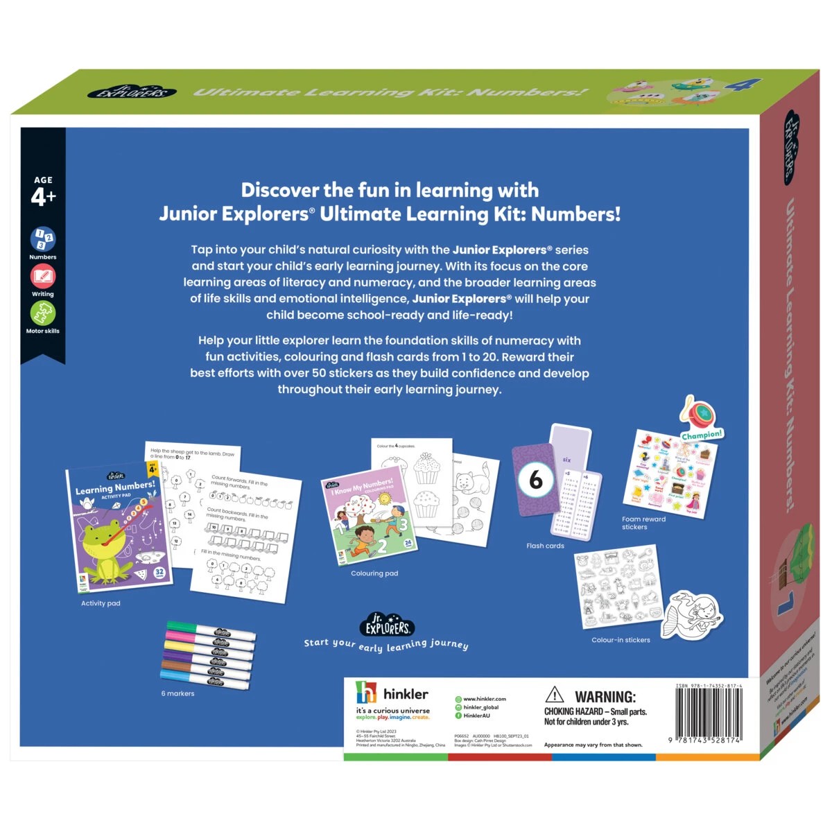 7 Jr. Explorers I'm Learning Numbers! Ultimate Learning Kit​ - Book, 7 of 7