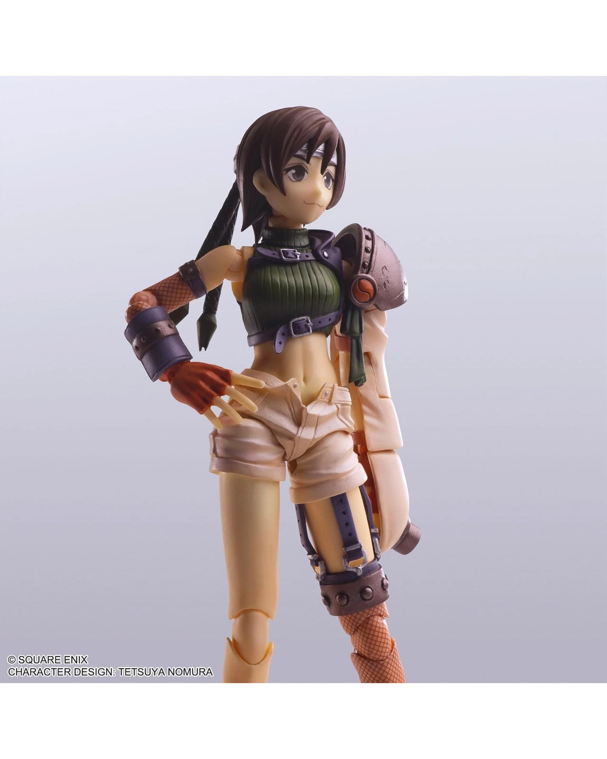 7 Final Fantasy VII Yuffie Kisaragi Bring Arts 6 inch Action Figure, 7 of 9