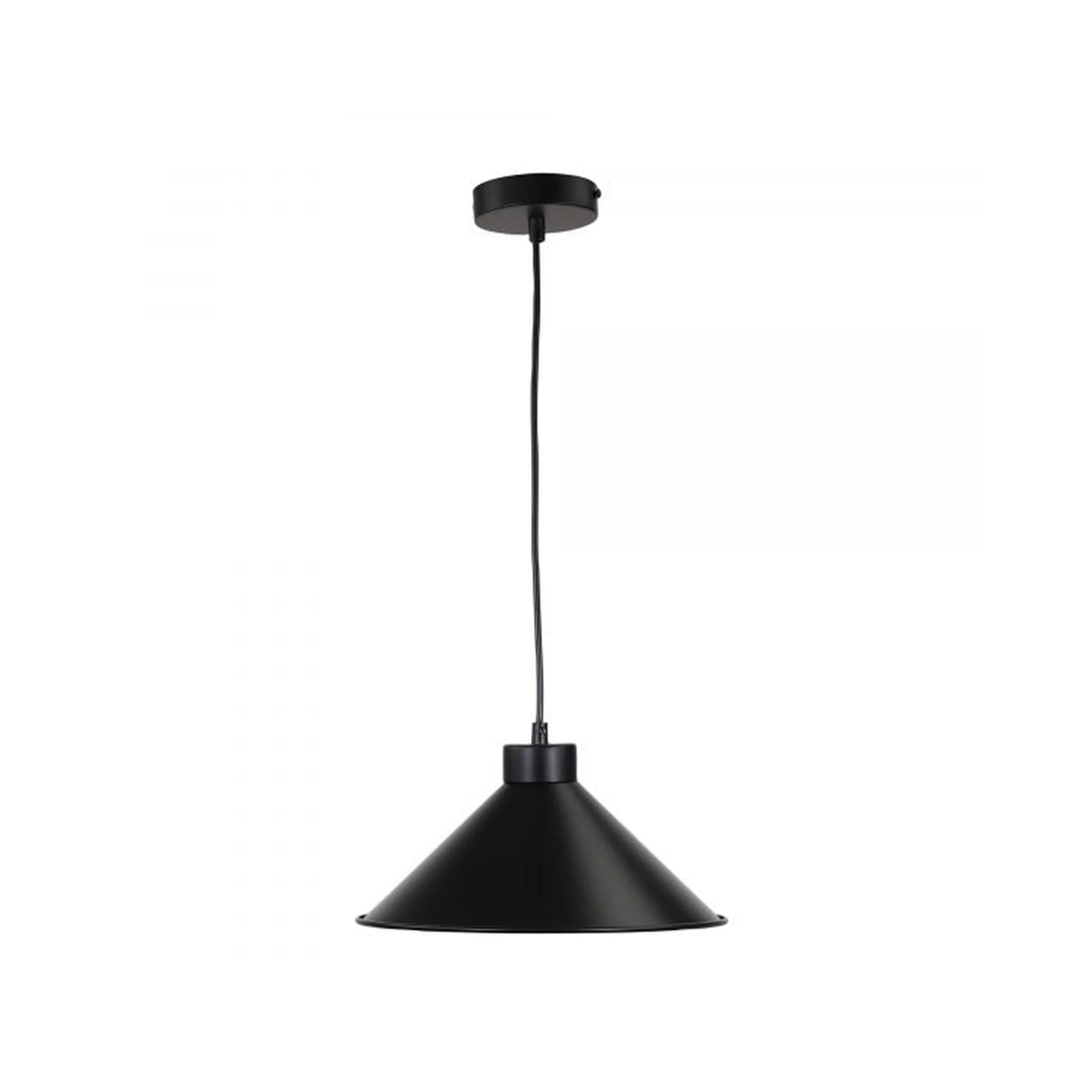 4 Oriel Lighting Victoriana 30cm Matt Black Steel Shade – E27
 - black, 4 of 5