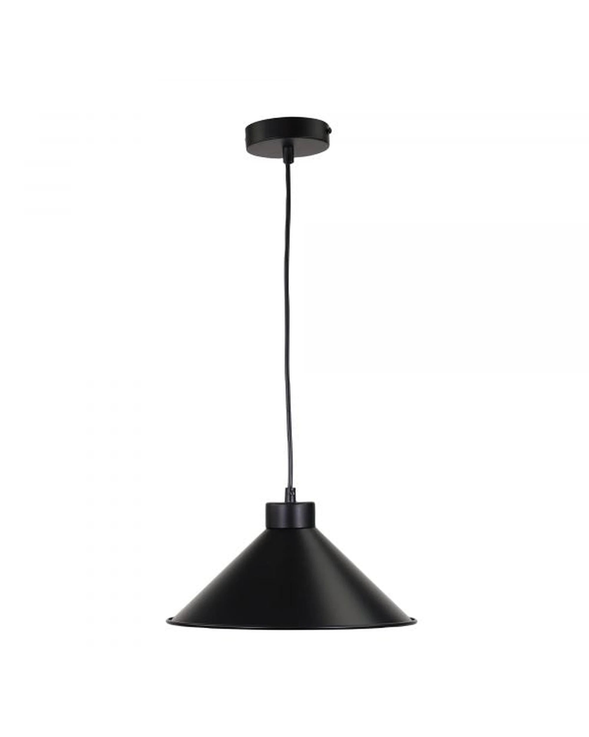4 Oriel Lighting Victoriana 30cm Matt Black Steel Shade – E27
 - black, 4 of 5