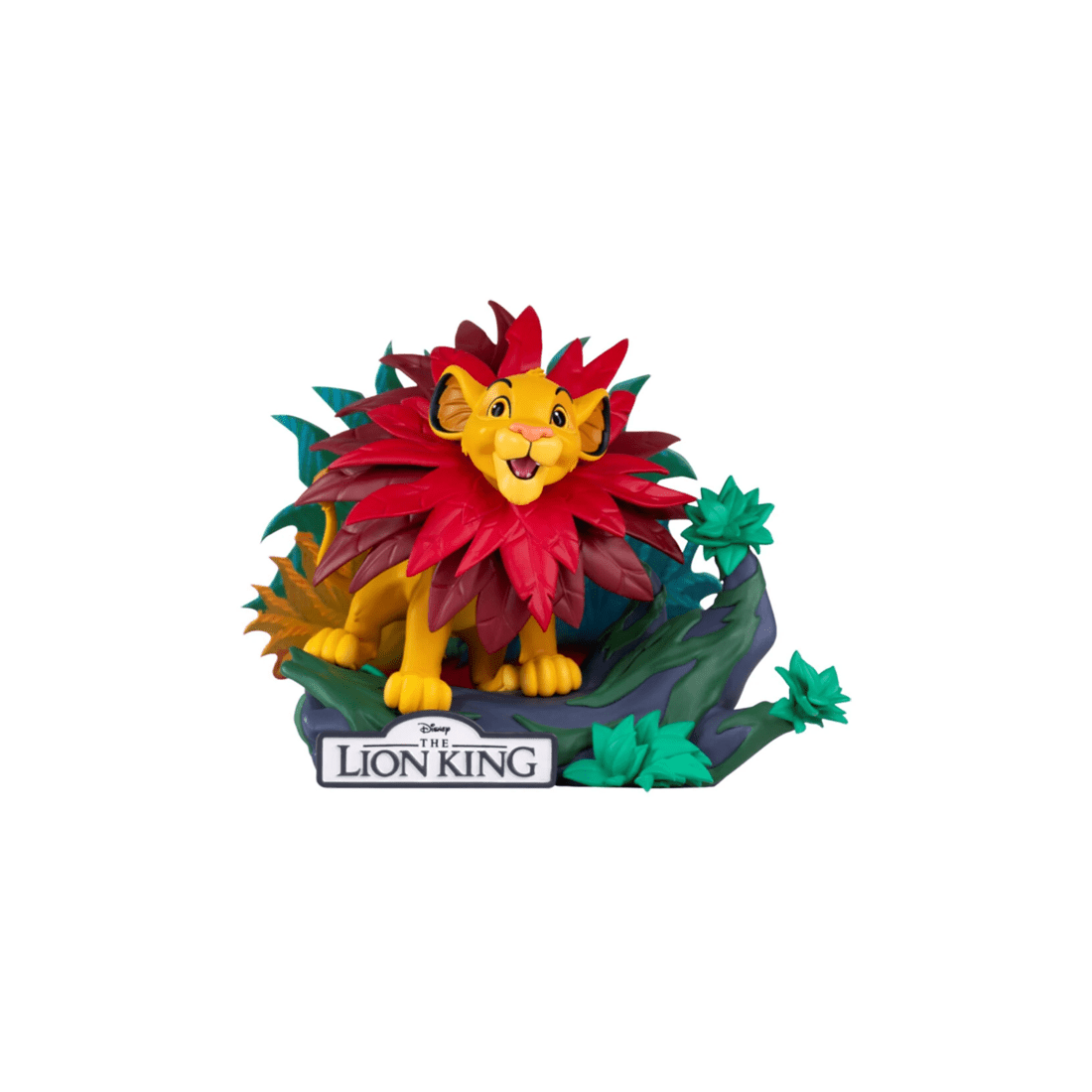 1 The Lion King Simba Statue Action Figure 10cm PVC Disney Collectible Themed Base
 - multi, 1 of 4