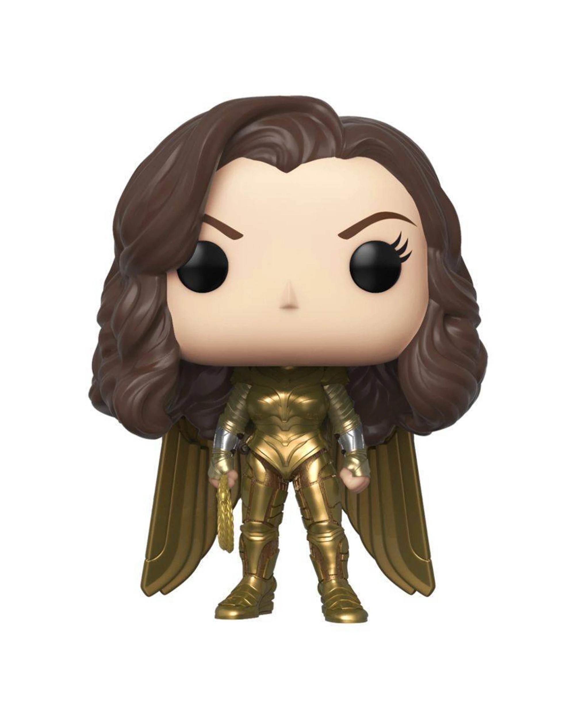 1 Pop Vinyl Figurine Wonder Woman 2 No Helmet 10cm Collectible Figure Funko - Gold, 1 of 3