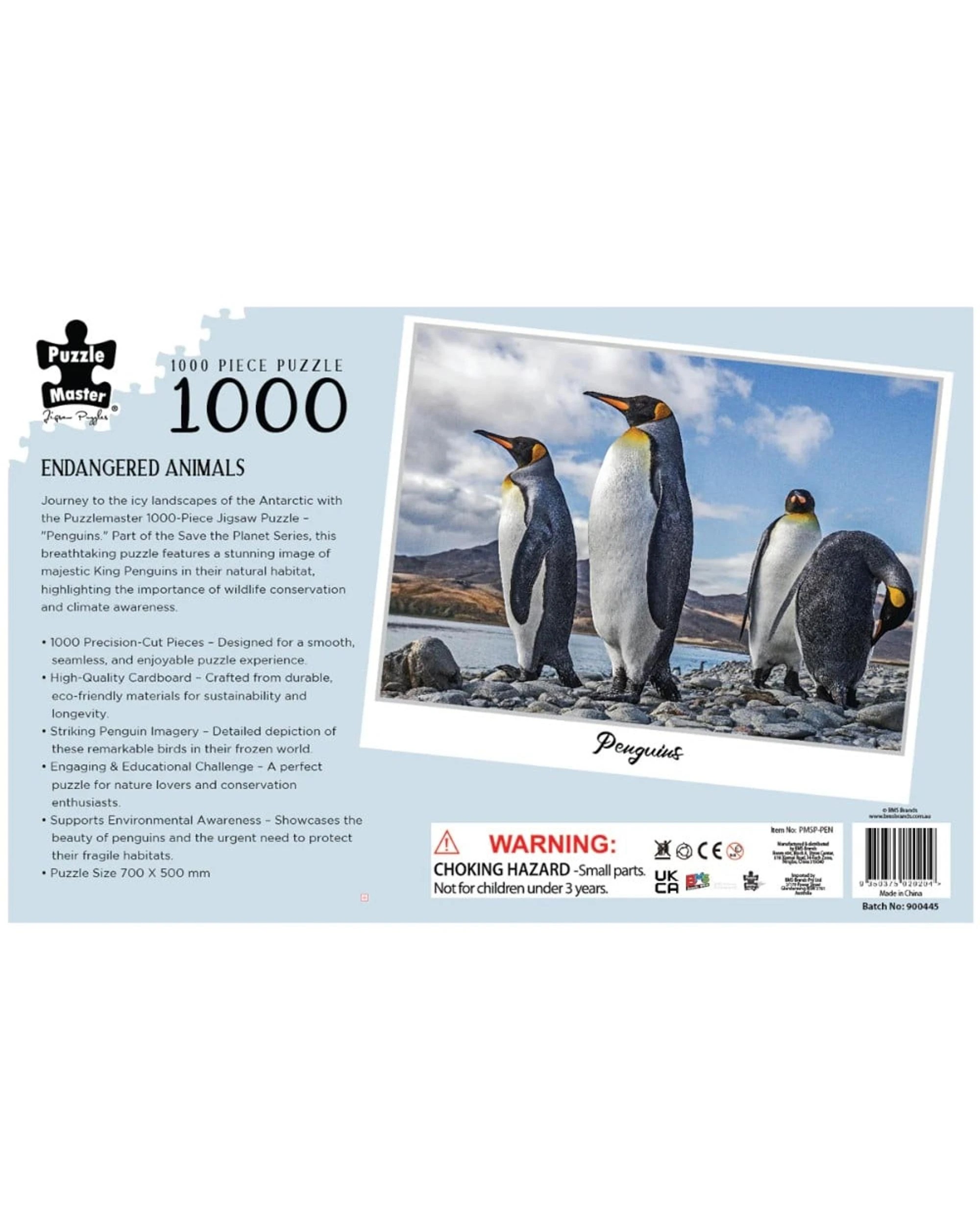 3 Puzzle Master Penguins 1000 Piece Jigsaw Puzzle, 3 of 3