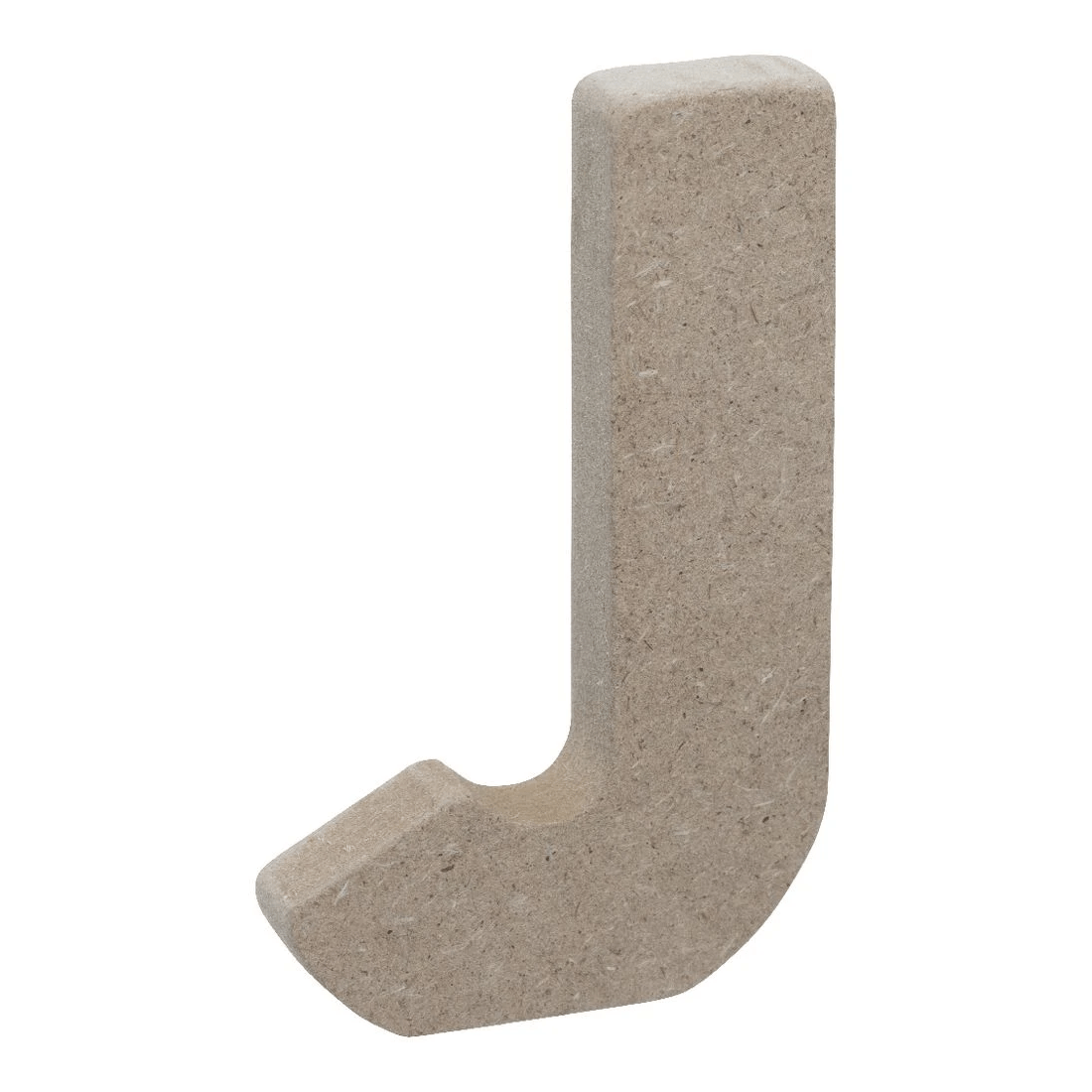 3 Born Wooden Alphabet Letter J 10cm, 3 of 3