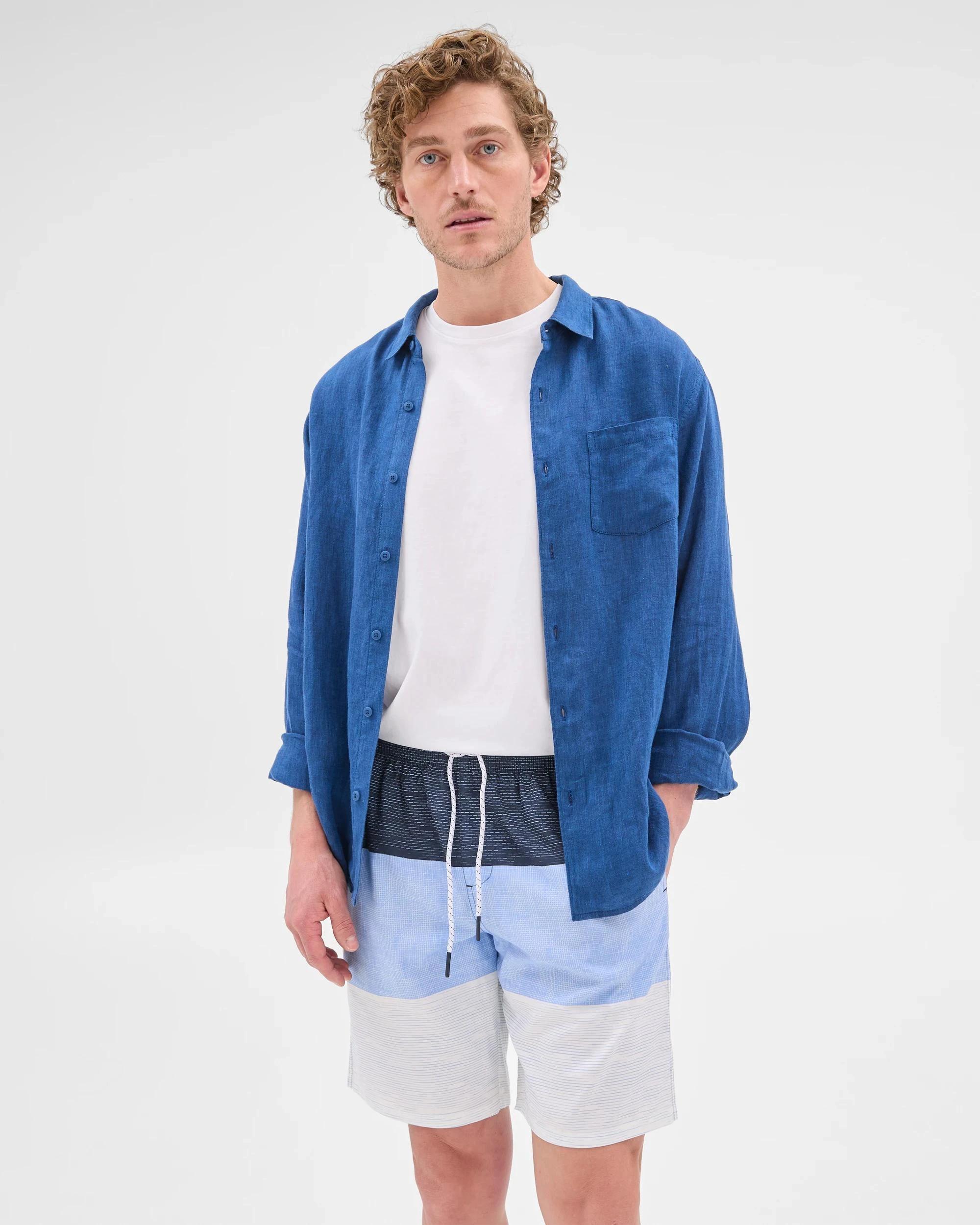 10 Target Blocked Swim Boardshorts BLUE, 10 of 10