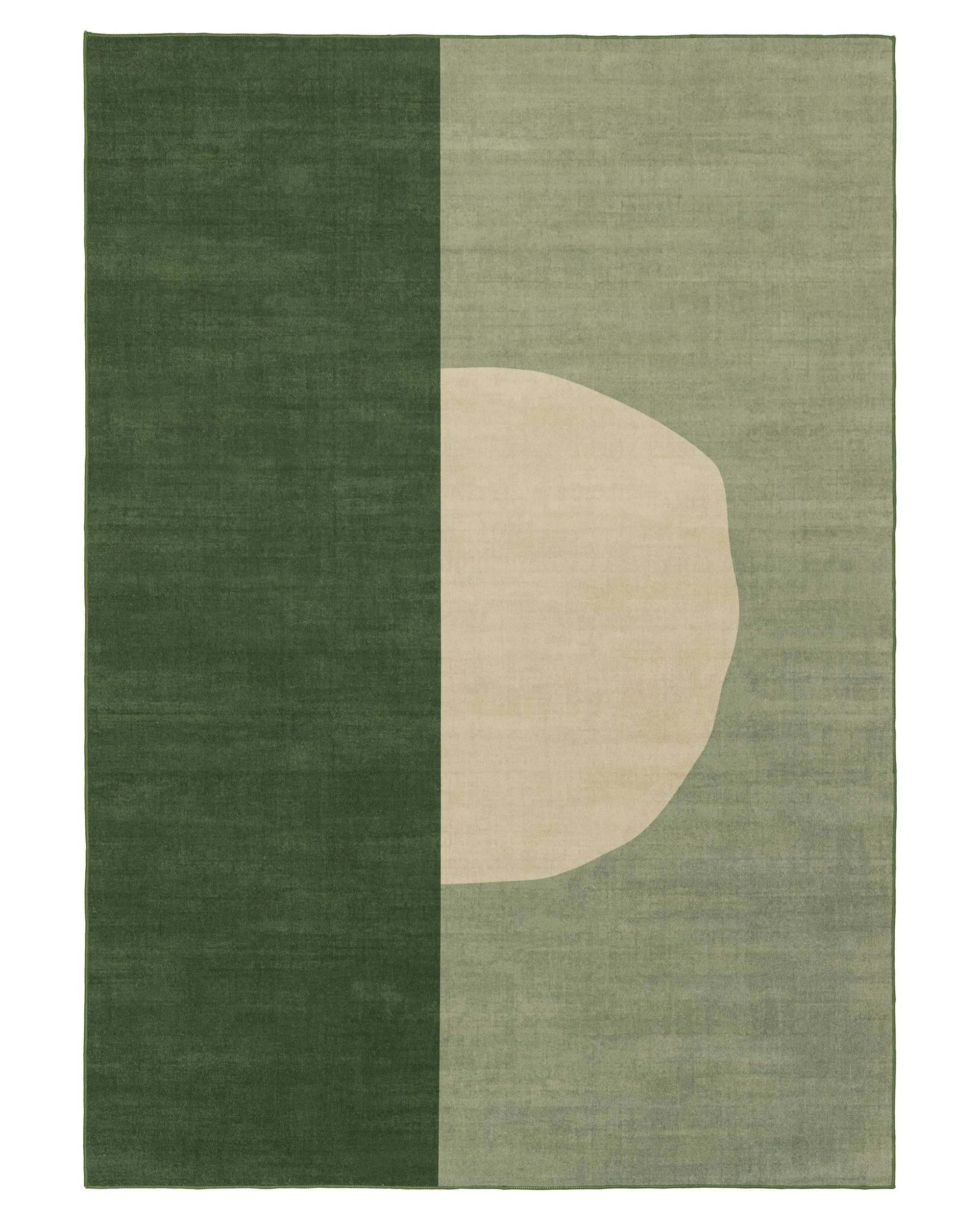 1 Loopsie Barrio Washable Rug-290cm x 200cm - Green, 1 of 8