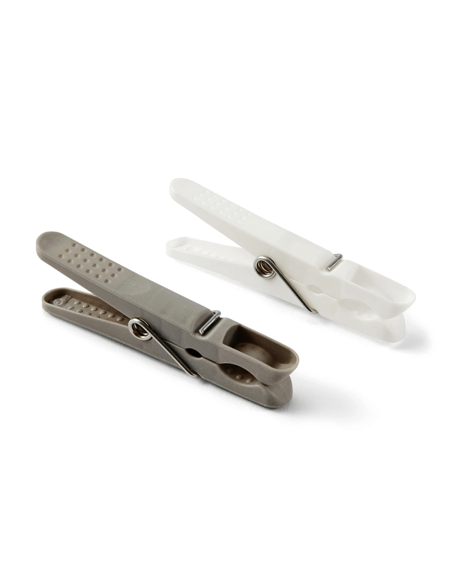 48 Pack Pegs - White and 