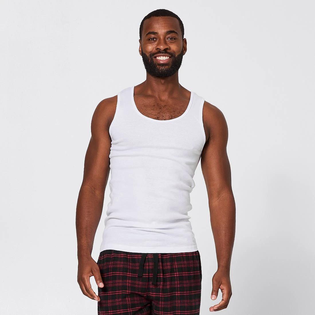 2 Maxx 3 Pack Seamfree Singlets; Style: 196613 WHITE / GREY / BLACK, 2 of 9