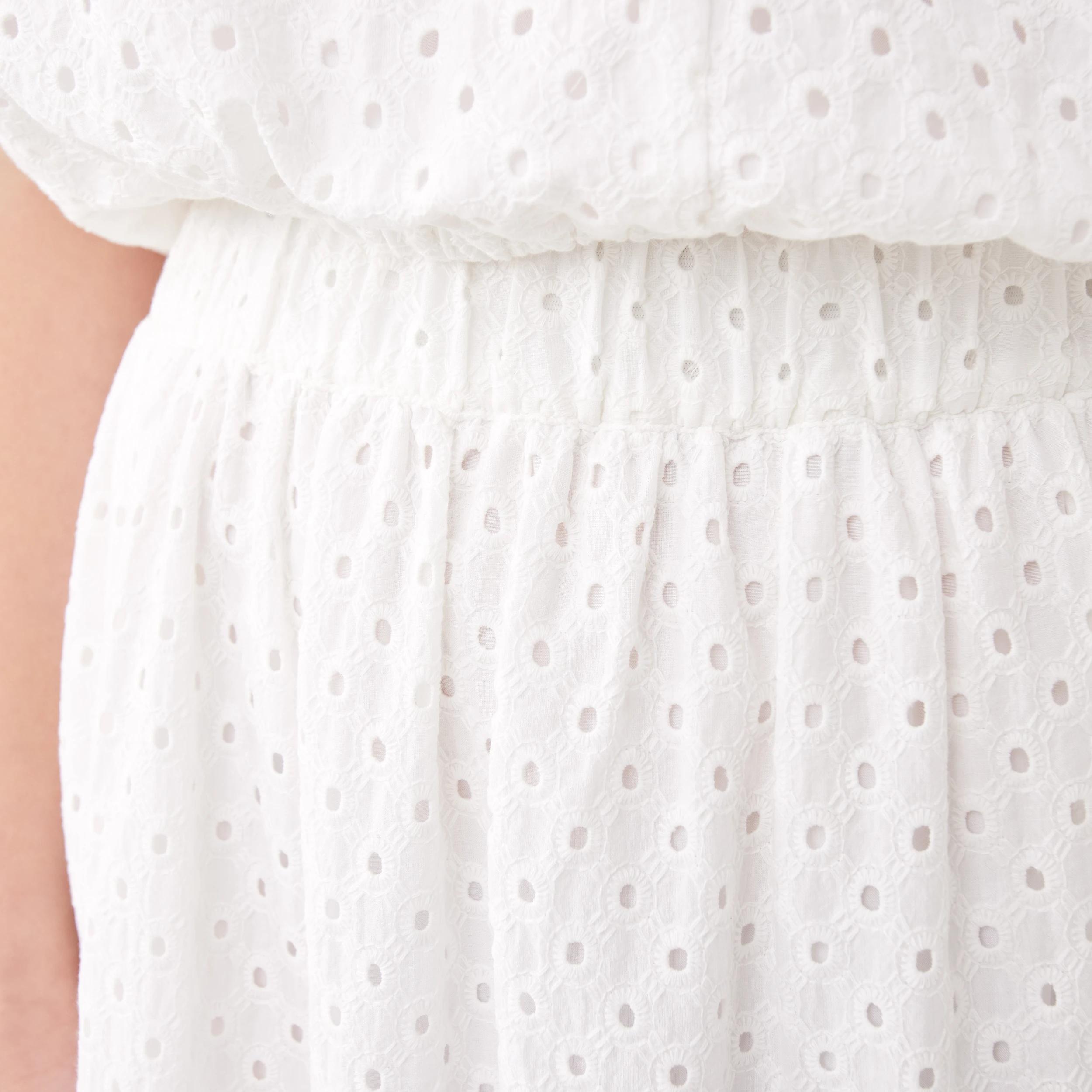 5 Broderie Maxi Skirt White, 5 of 7