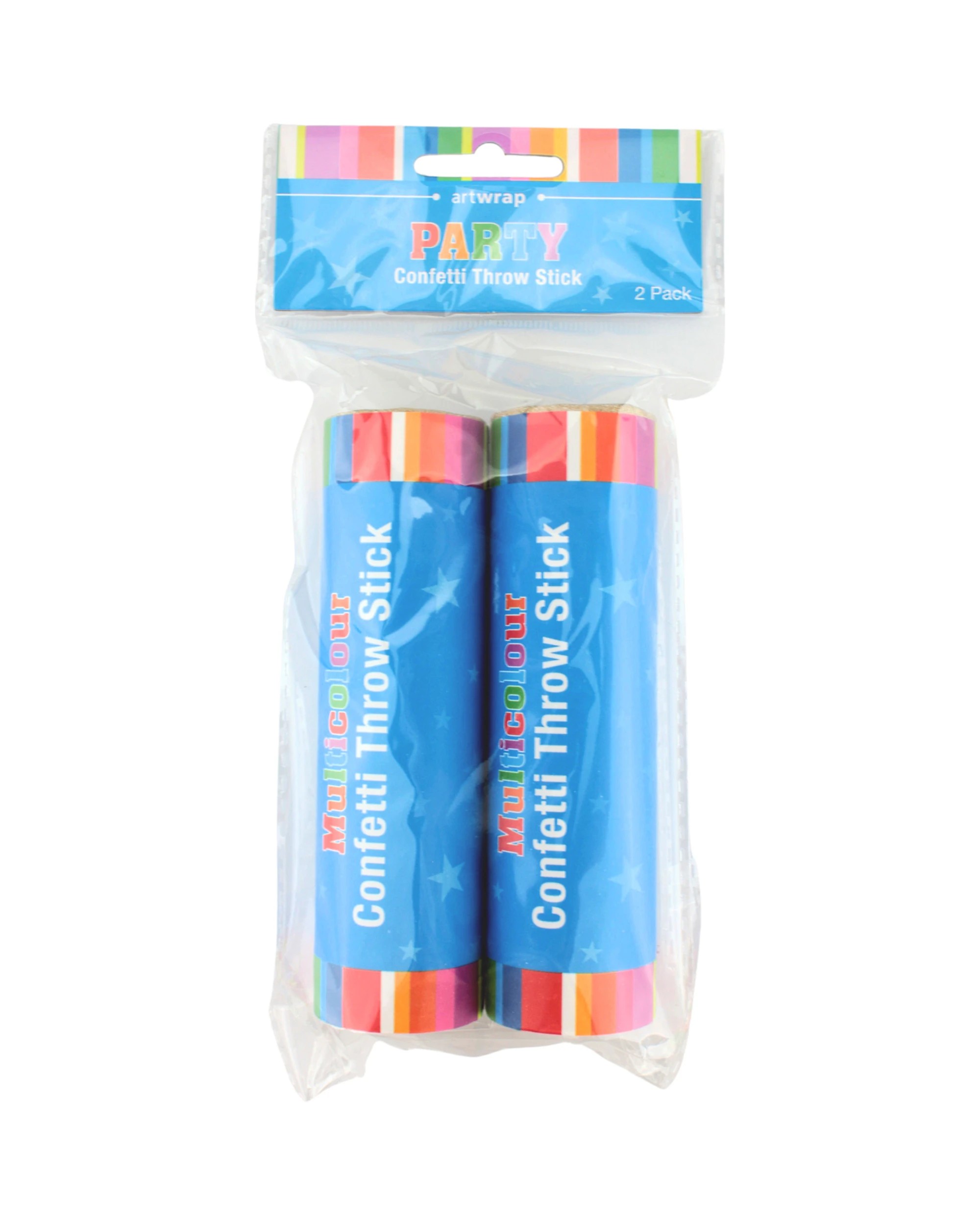 2 Artwrap Confetti Throw Stick 13cm Pack of 2, 2 of 2