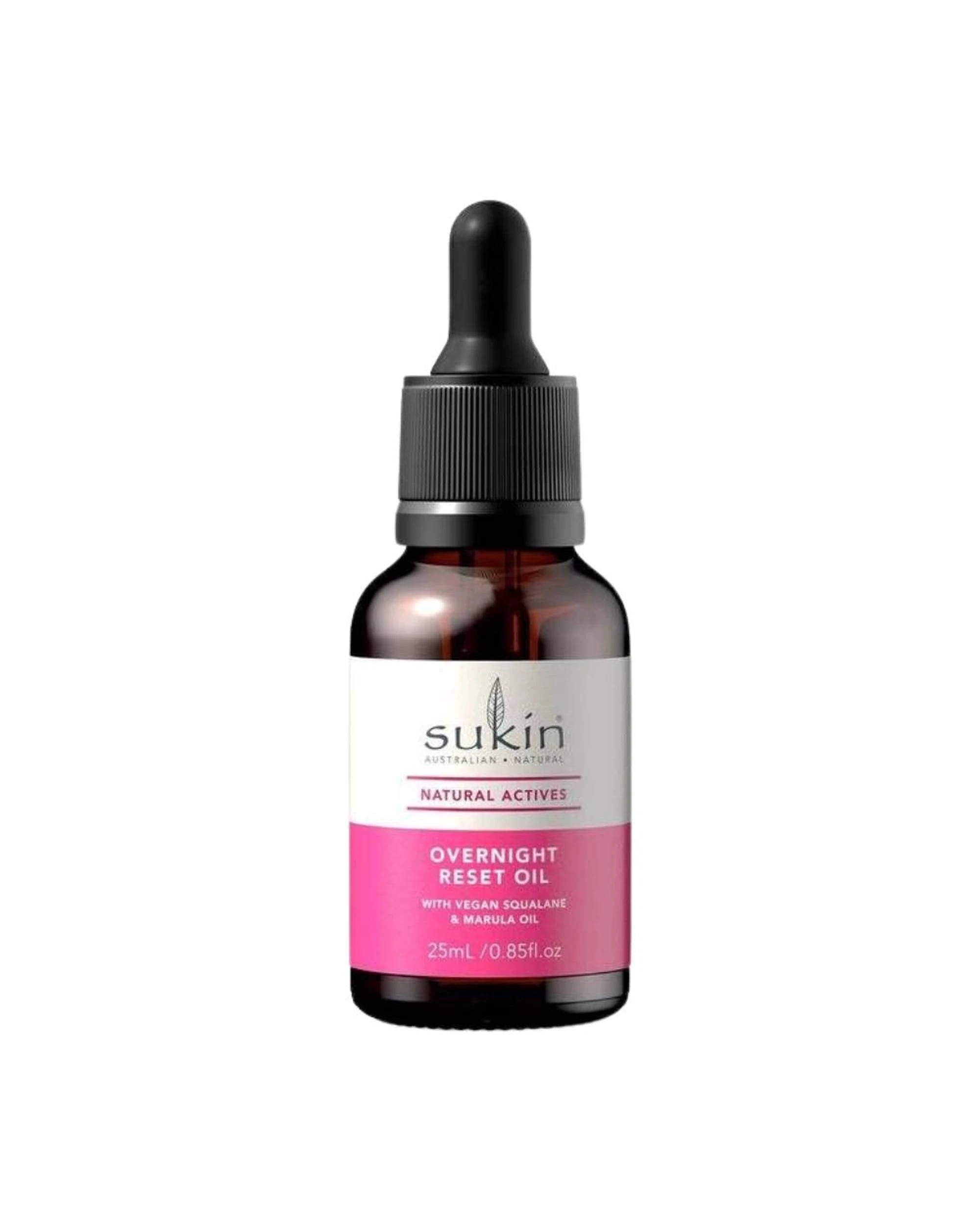 4 3 x Sukin Natural Actives Overnight Reset Facial Oil 25mL, 4 of 7