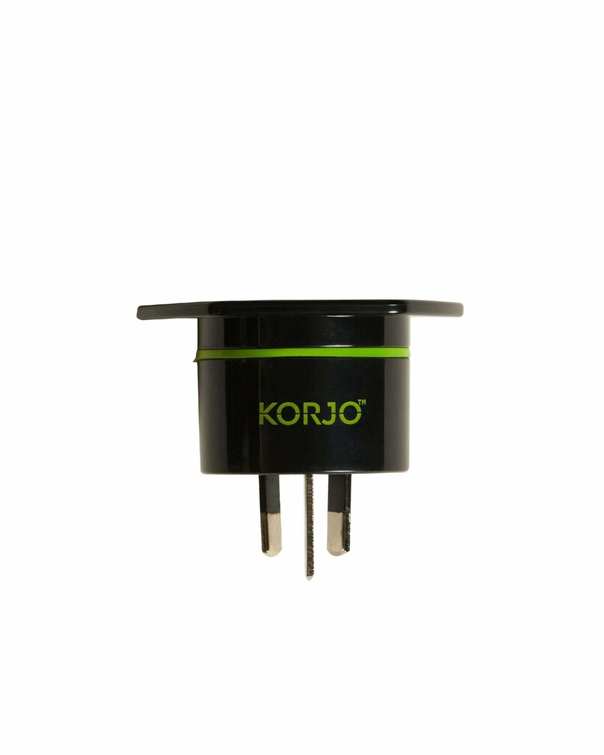 3 Korjo Inbound Travel Adaptor - UK / USA to Australia - Black, 3 of 3