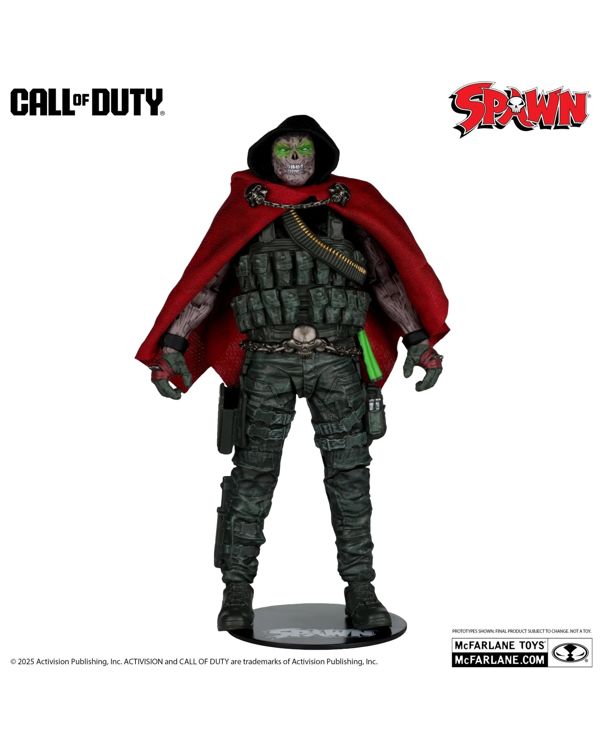 5 McFarlane Spawn Call of Duty Burned Spawn 7 inch Action Figure, 5 of 8