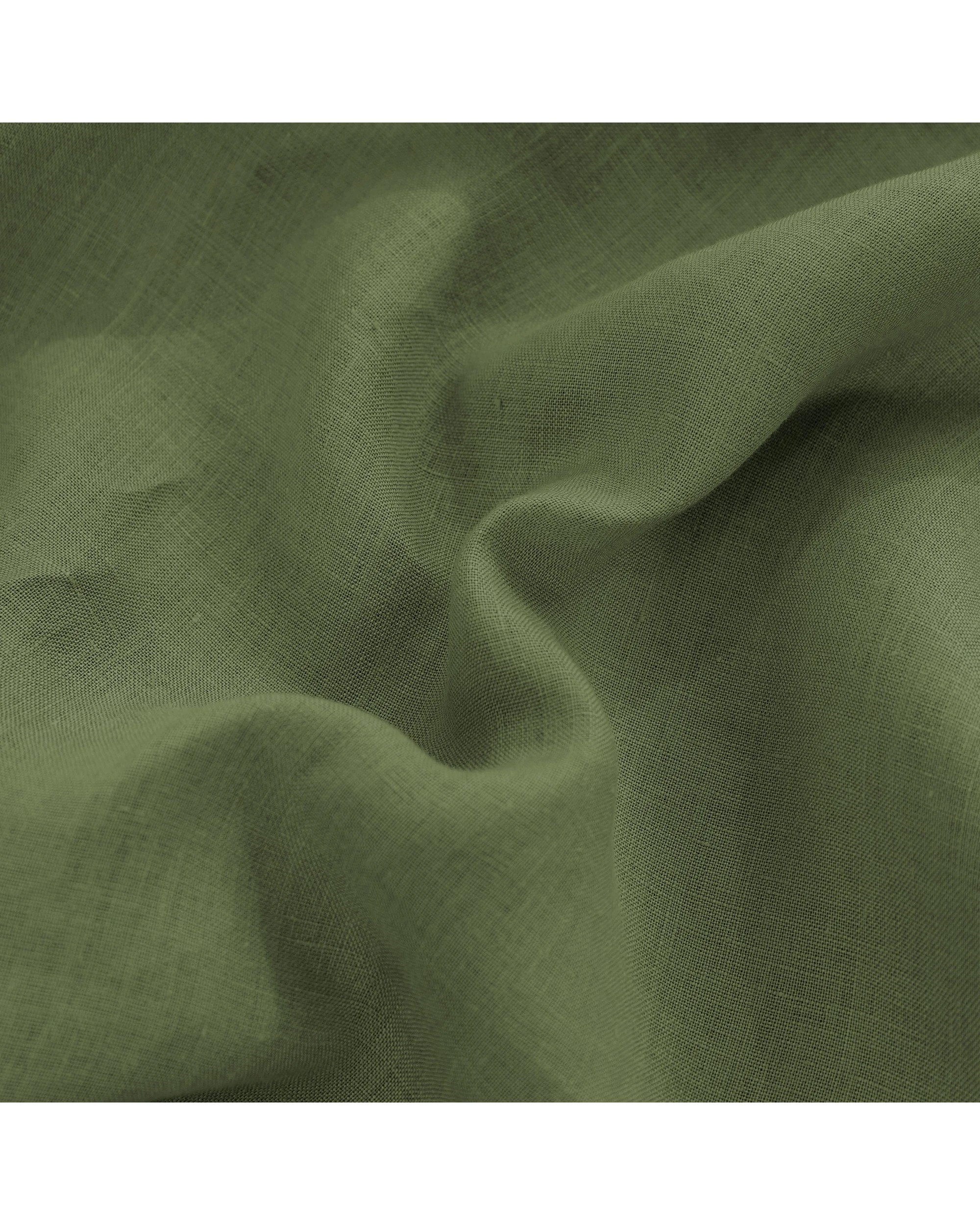 5 Natural Home Vintage Washed 100% Hemp Sheet Set - King Bed - Olive, 5 of 8