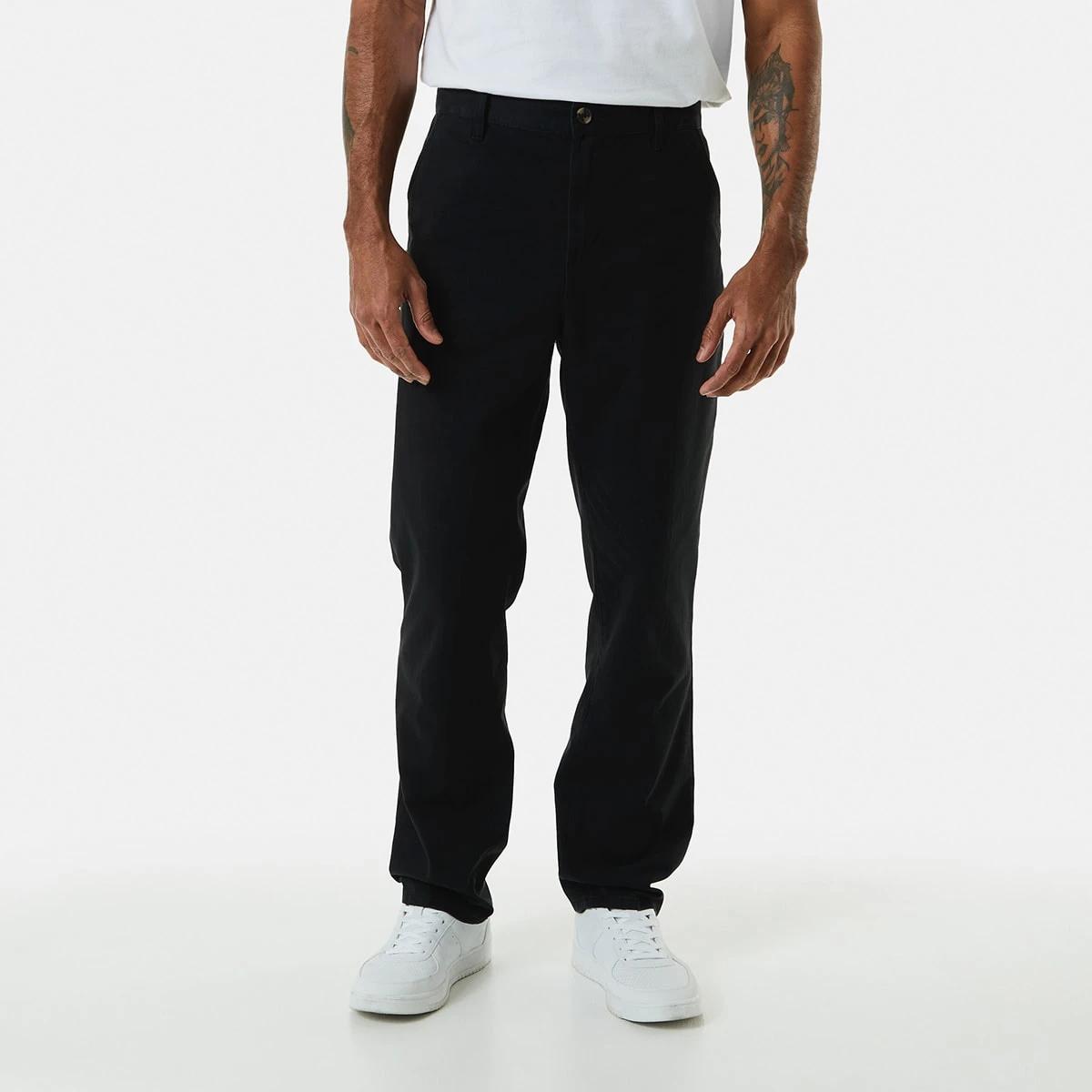 1 Straight Chino Pants BLACK, 1 of 5