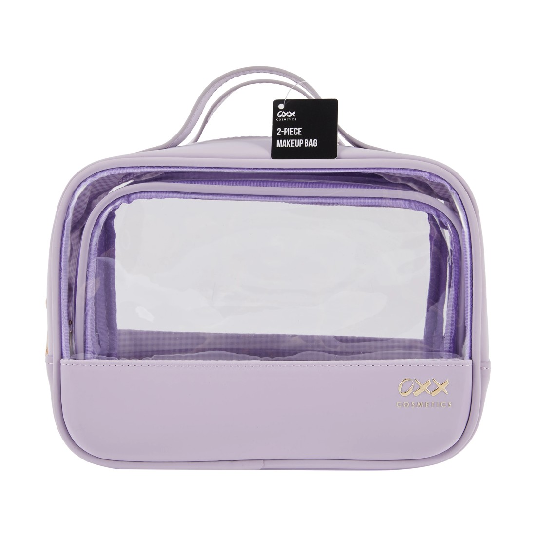 5 OXX Cosmetics 2 Piece Makeup Bag Set - Purple, 5 of 5