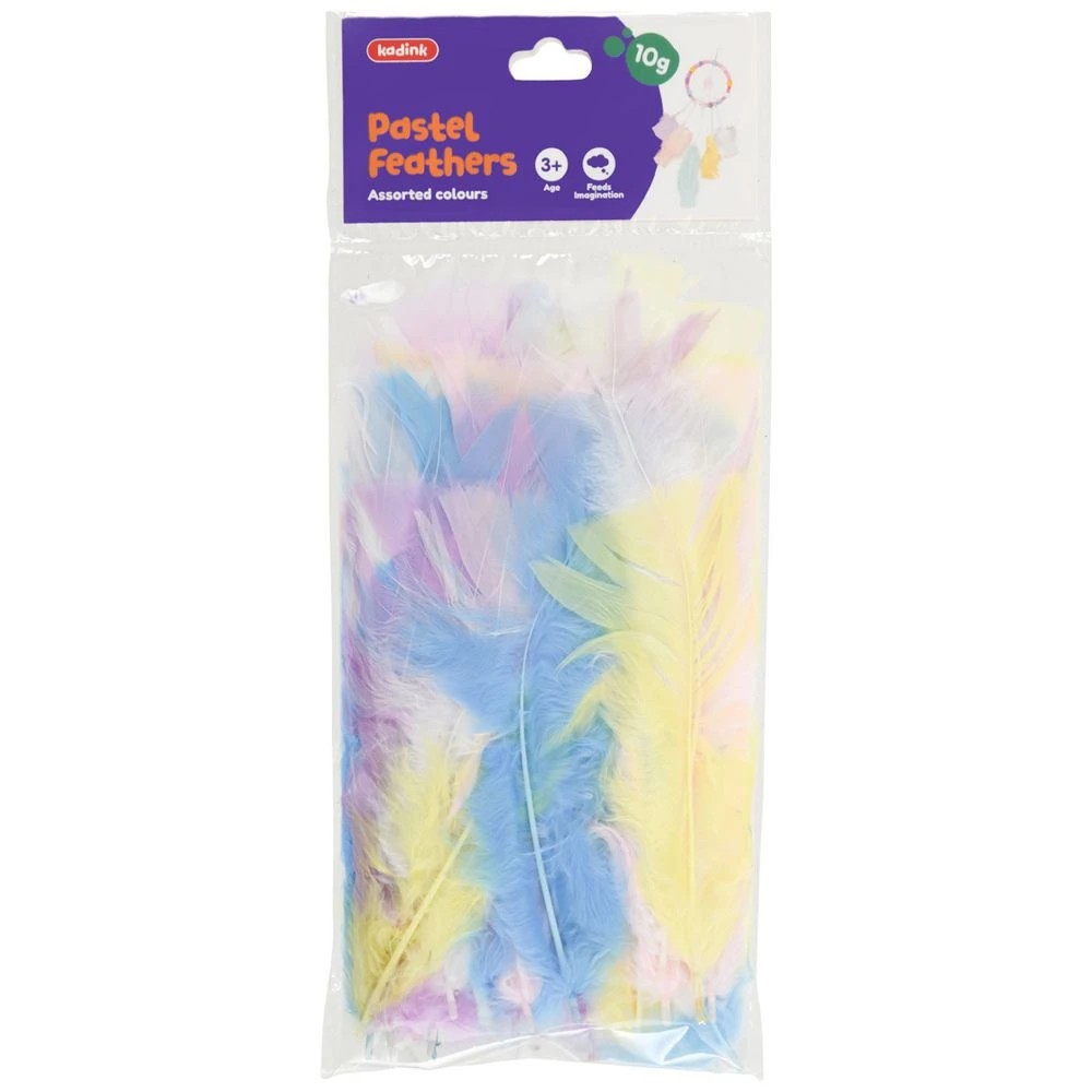 1 Kadink Feathers Assorted Pastel 10g, 1 of 3