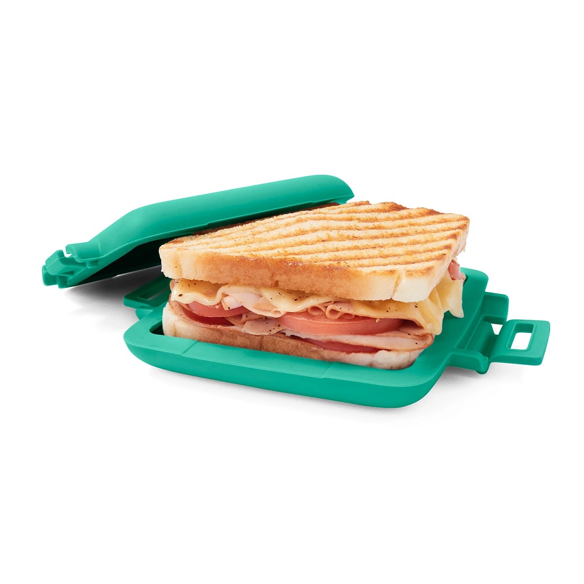 1 Microwave Toastie Maker - Green, 1 of 11