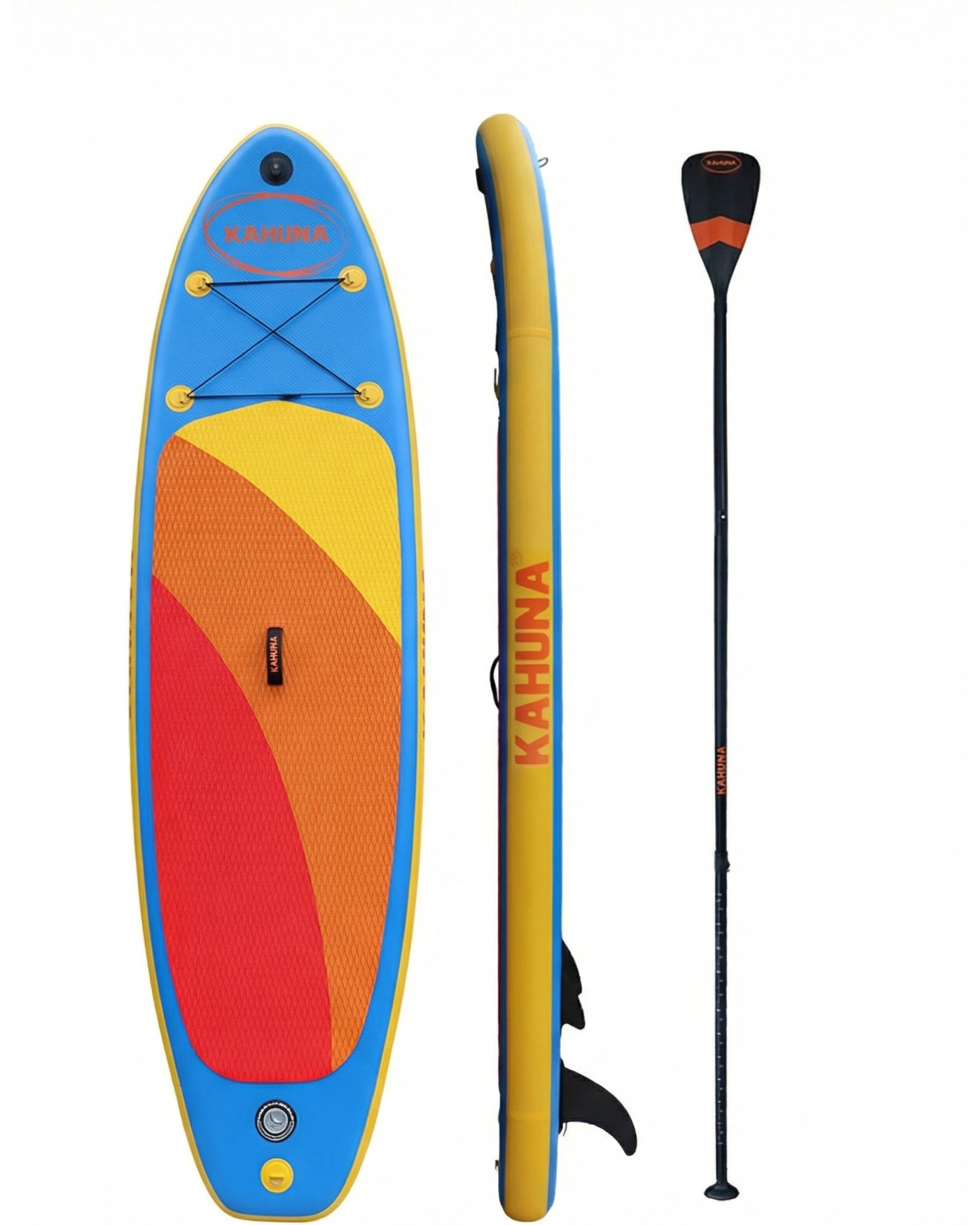8 Kahuna Hana Inflatable Stand Up Paddle Board 10FT with iSUP Accessories - Blue, 8 of 9