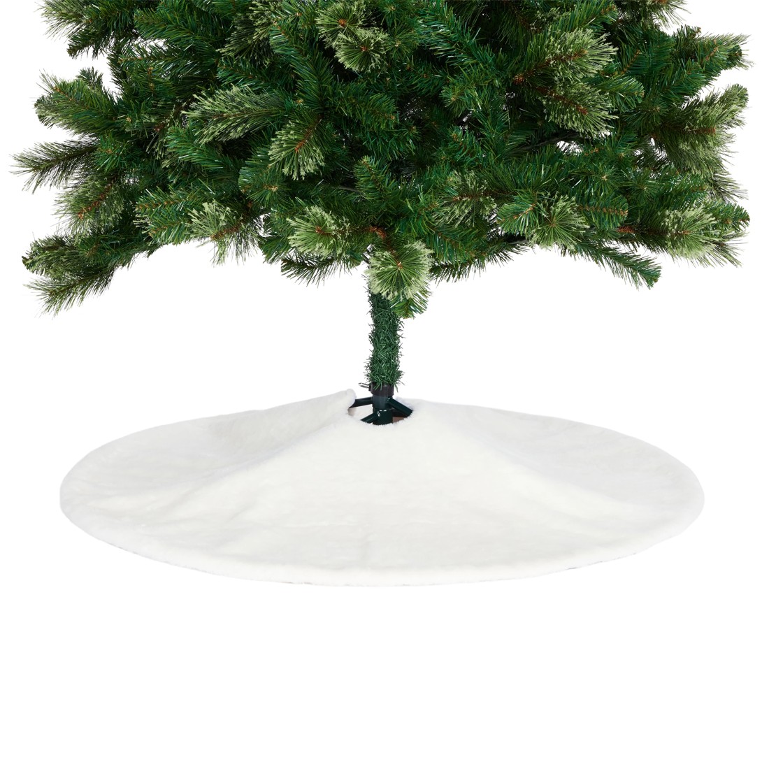 1 Faux Fur Tree Skirt, 1 of 5