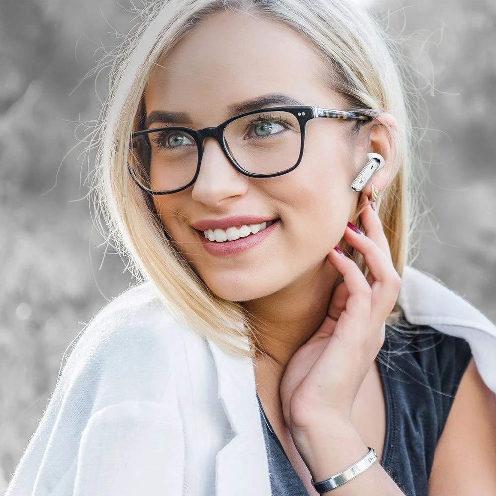 9 Bonelk Soundbuds Luxe True Wireless Soundbuds White, 9 of 9