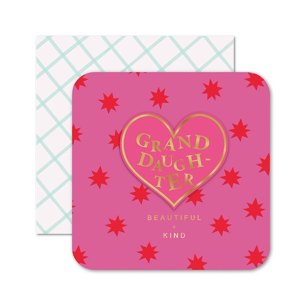 1 Hallmark Birthday Card for Granddaughter - Neon Pattern, 1 of 3