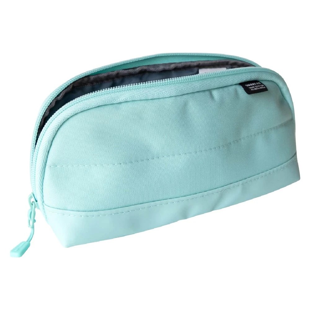 3 Smart Fit 1-Zip Wide Open Pencil Case Mint, 3 of 10