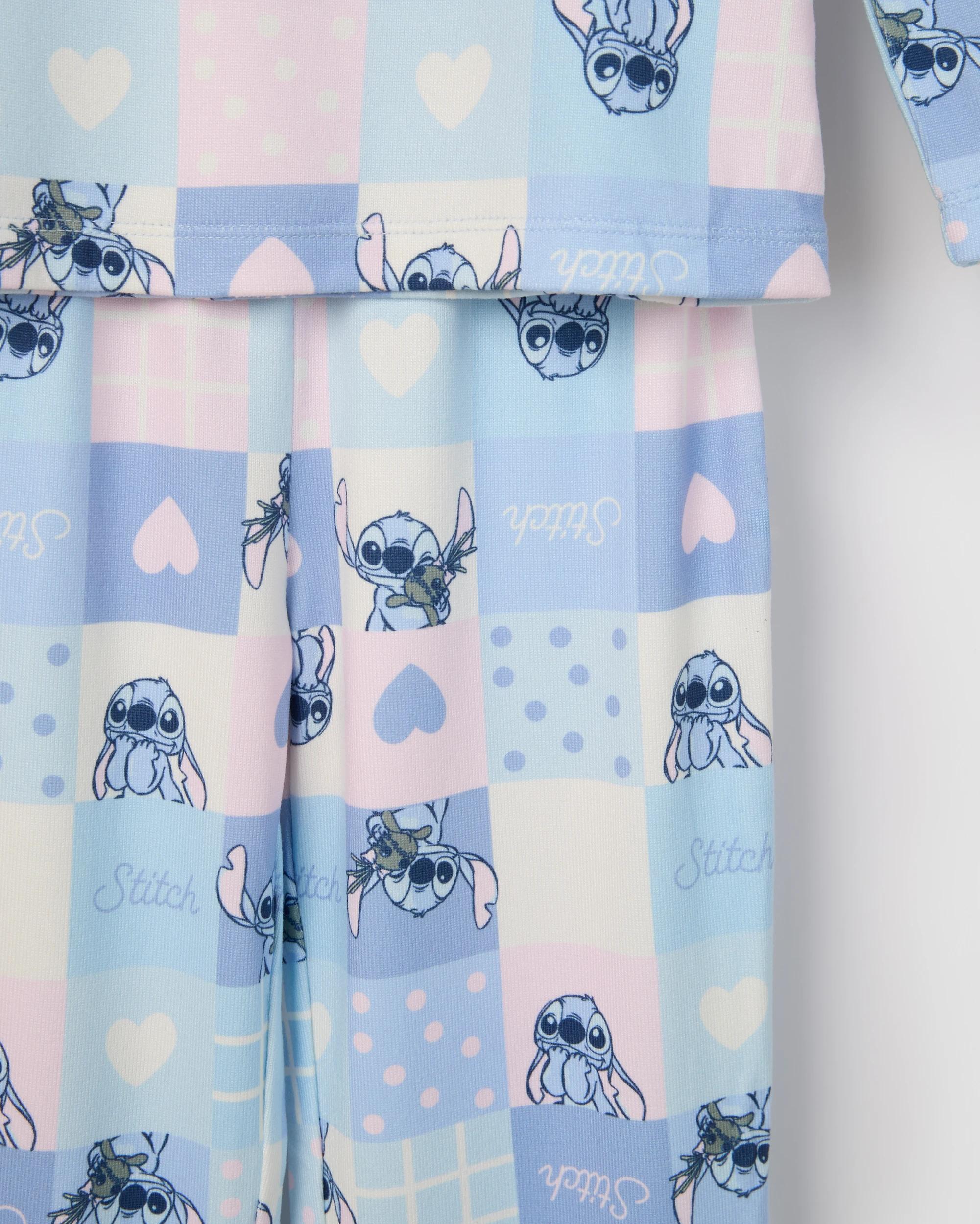 6 Disney Lilo & Stitch Gift Pack Younger Girls Hacci Knit Pyjama Set LILO & STITCH, 6 of 7