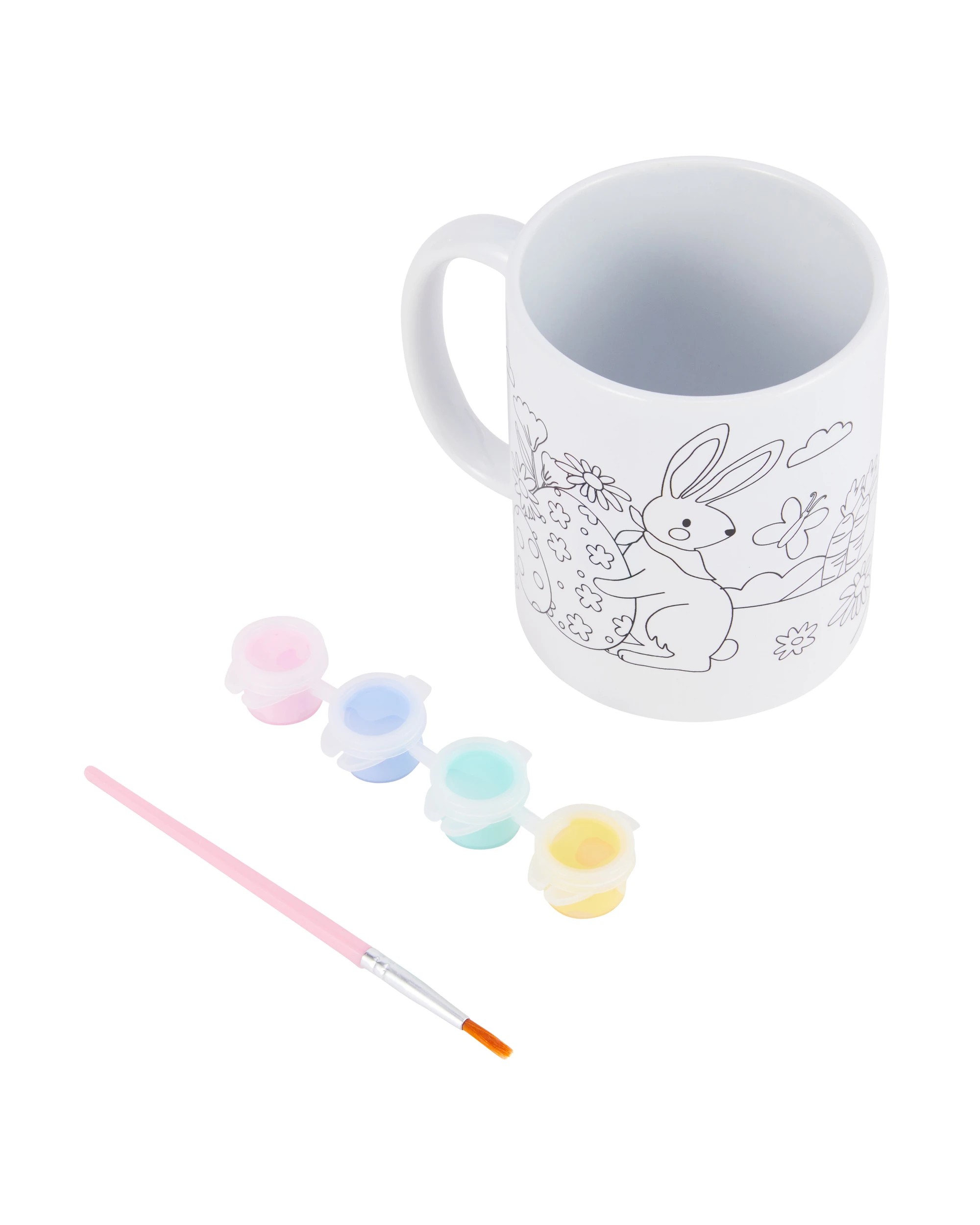 2 6 Piece Paint Your Own Easter Mug, 2 of 5