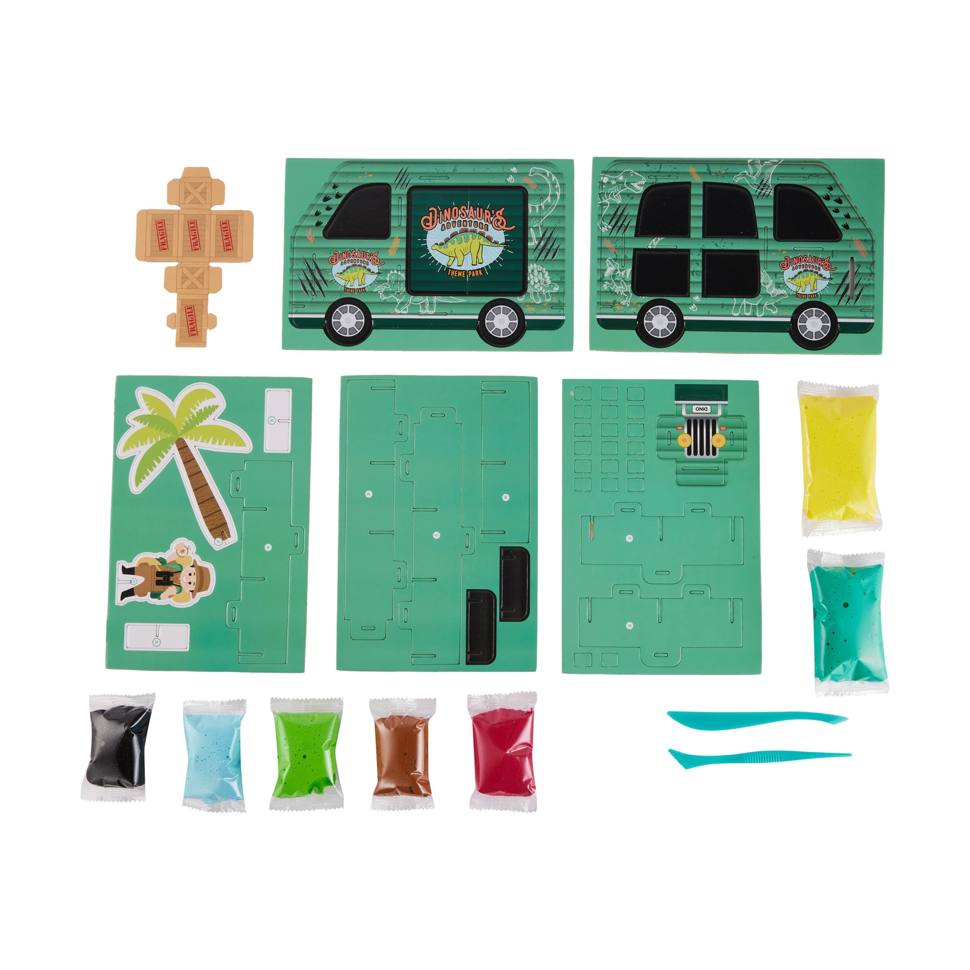 3 Air-Dry Clay: Dinosaur Safari Kit, 3 of 7