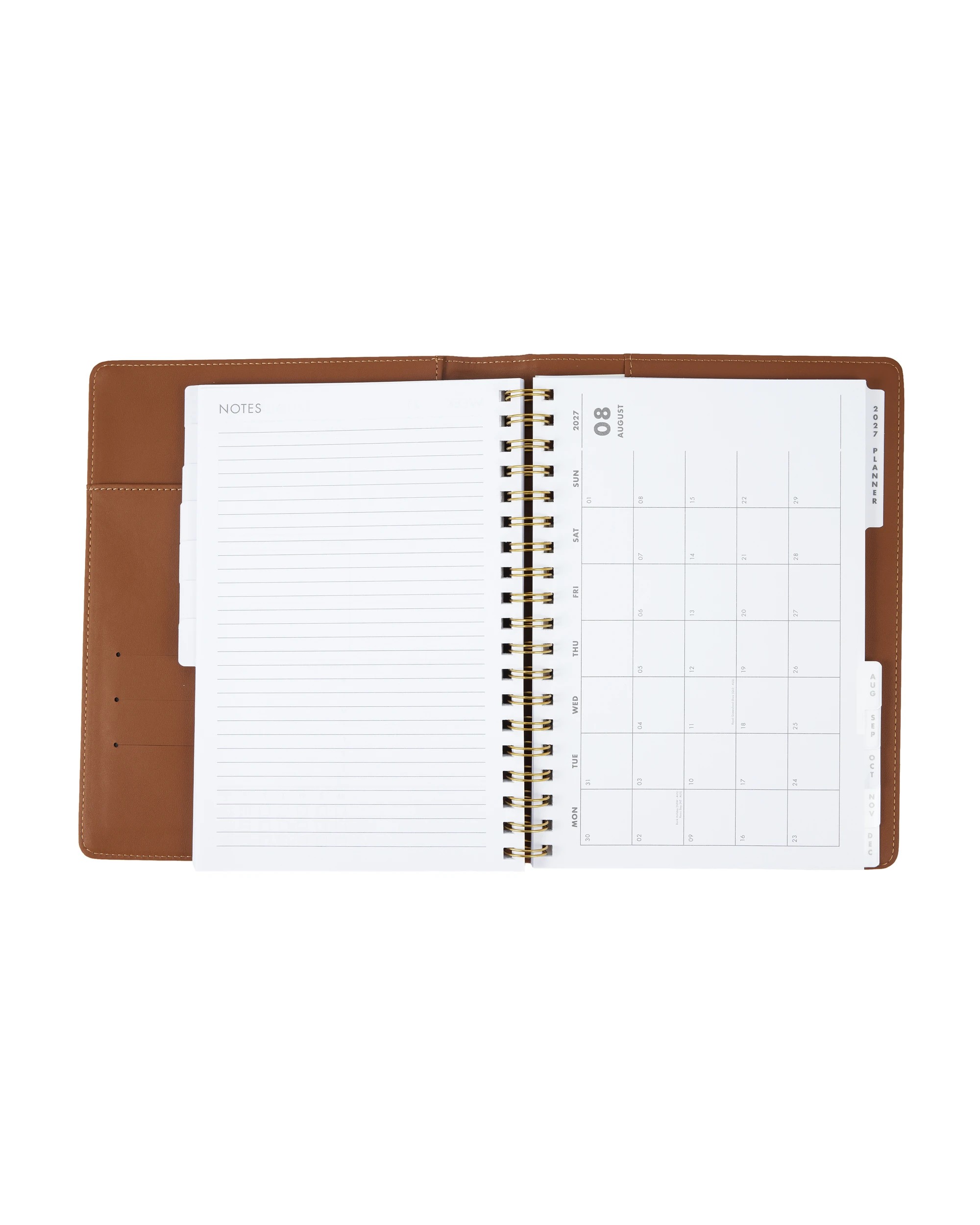 2 2027 B5 12 Month Planner - Tan, 2 of 6