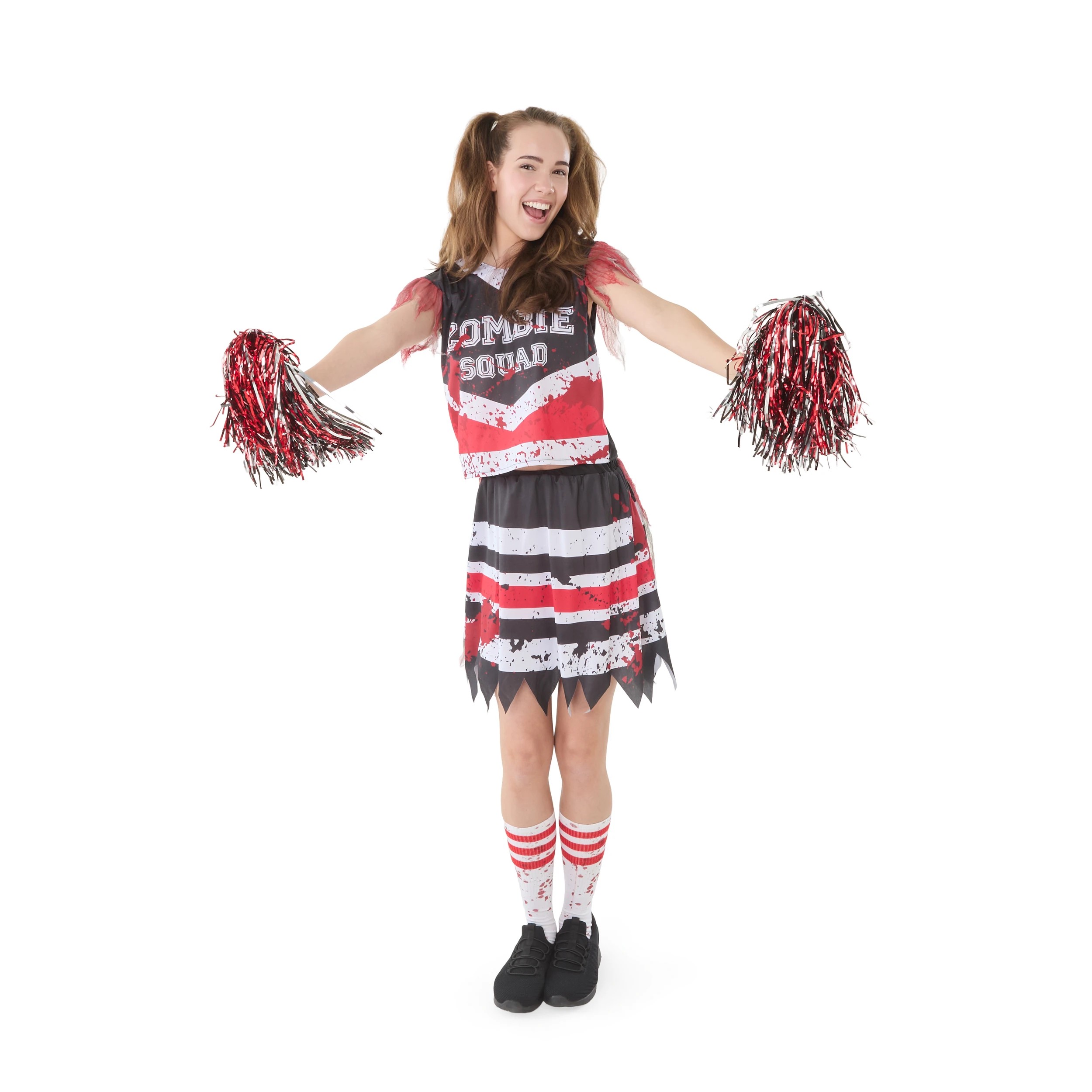 1 6 Piece Cheerleader Costume - Ages 16+, 1 of 10